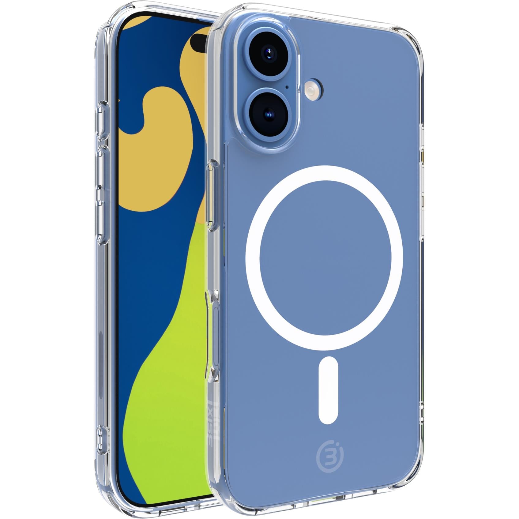 3sixT PureFlex+ Case for iPhone 16 (Clear)