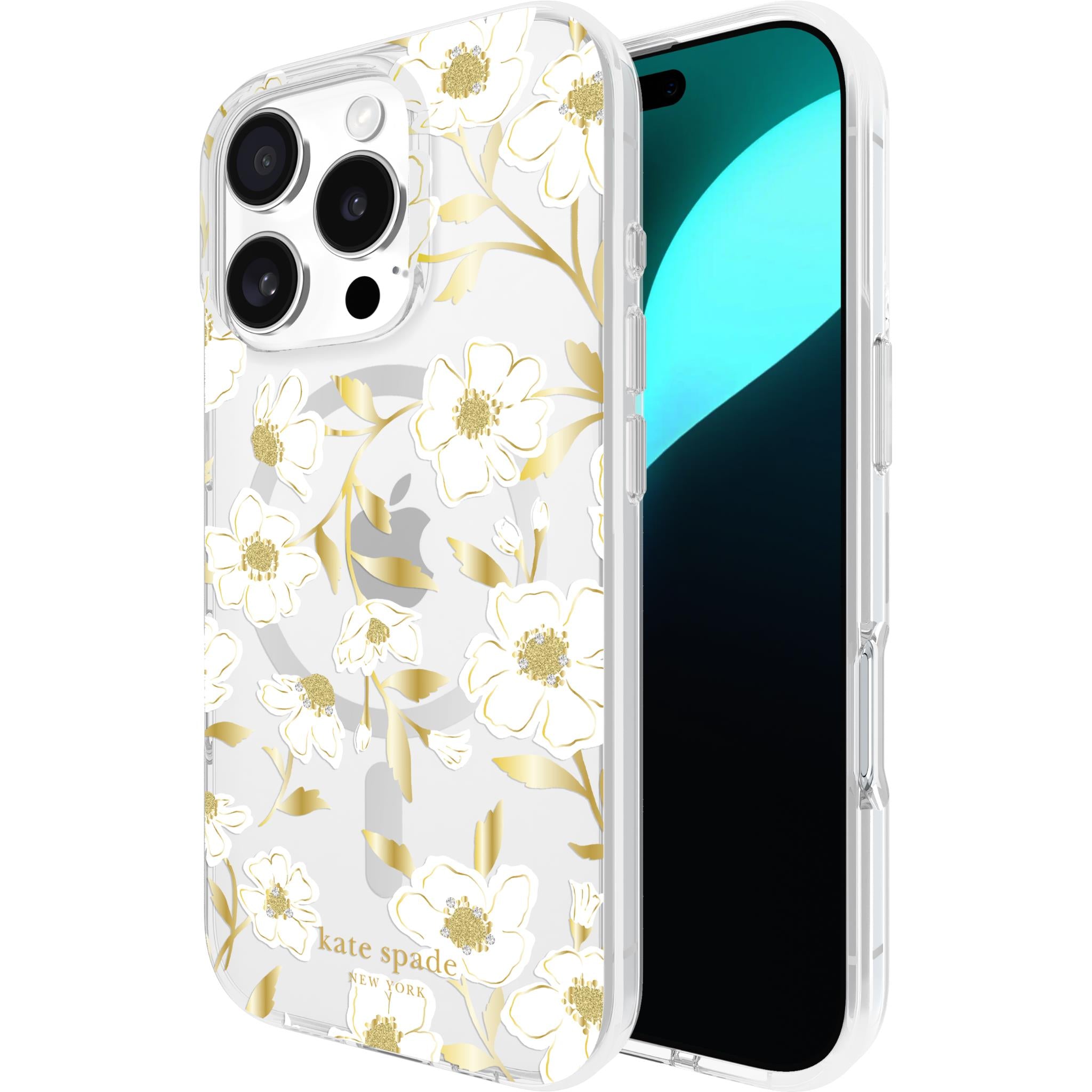 kate spade new york Protective MagSafe Case for iPhone 16 Pro (Sunshine Floral)