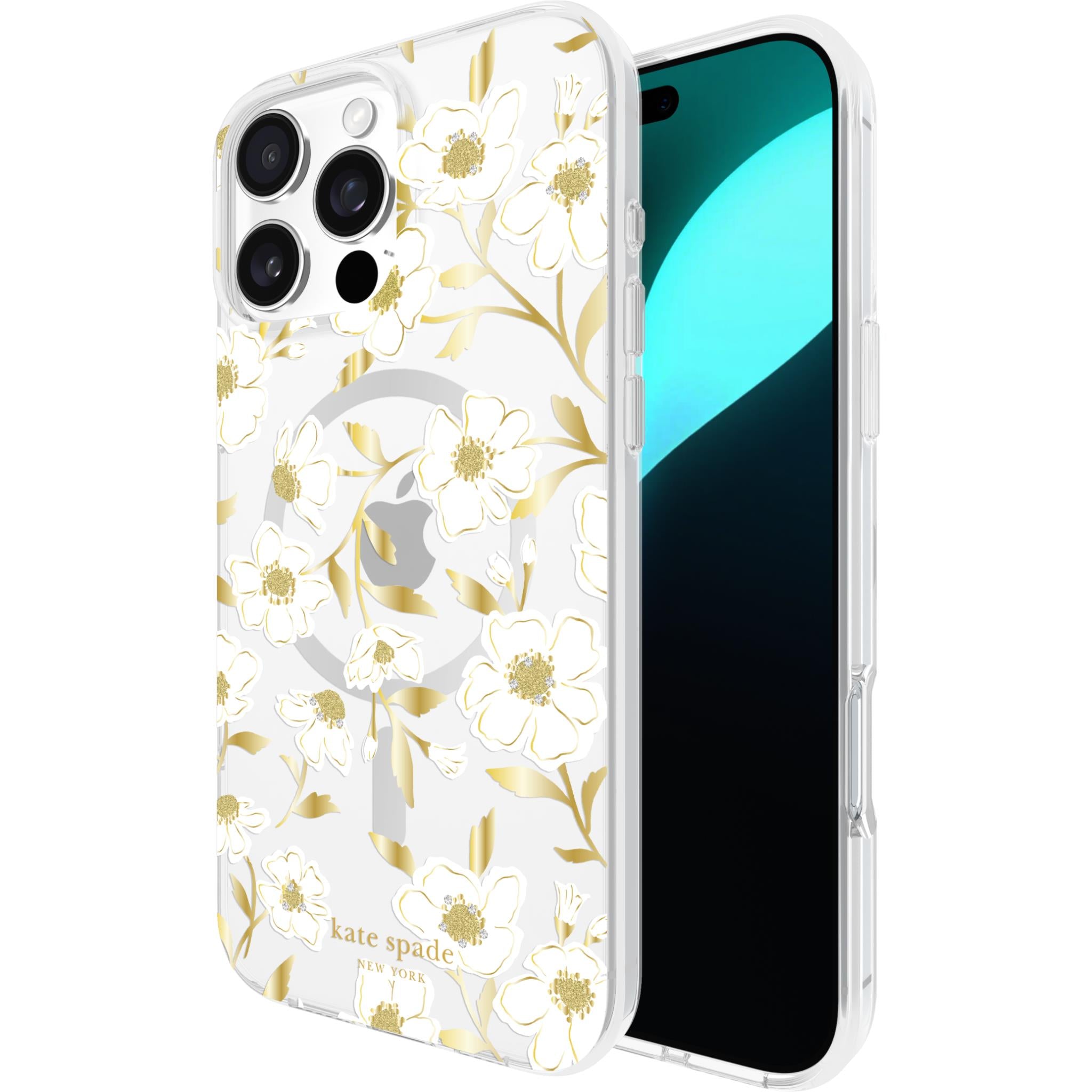 kate spade new york Protective MagSafe Case for iPhone 16 Pro Max (Sunshine Floral)