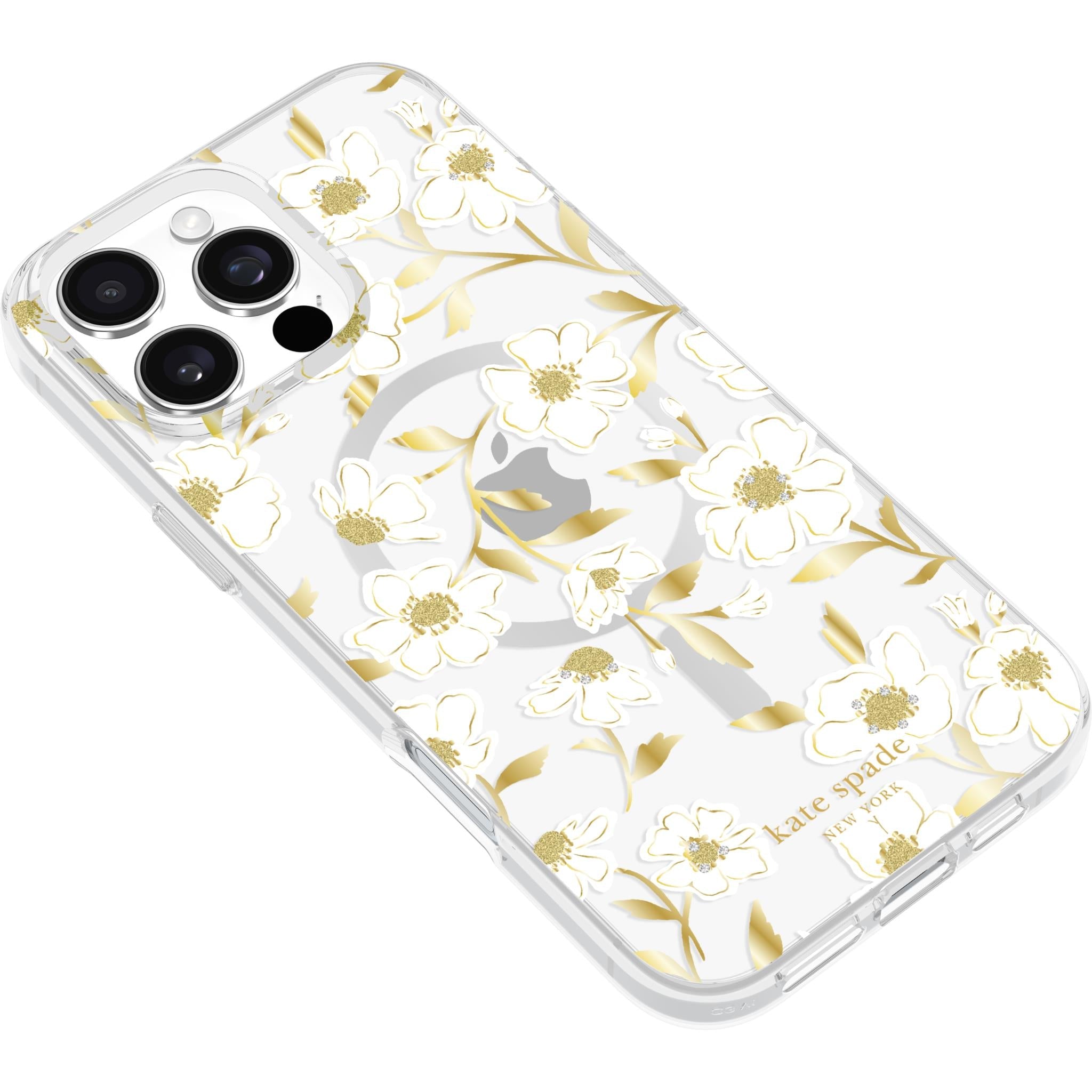 kate spade new york Protective MagSafe Case for iPhone 16 Pro Max (Sunshine Floral)