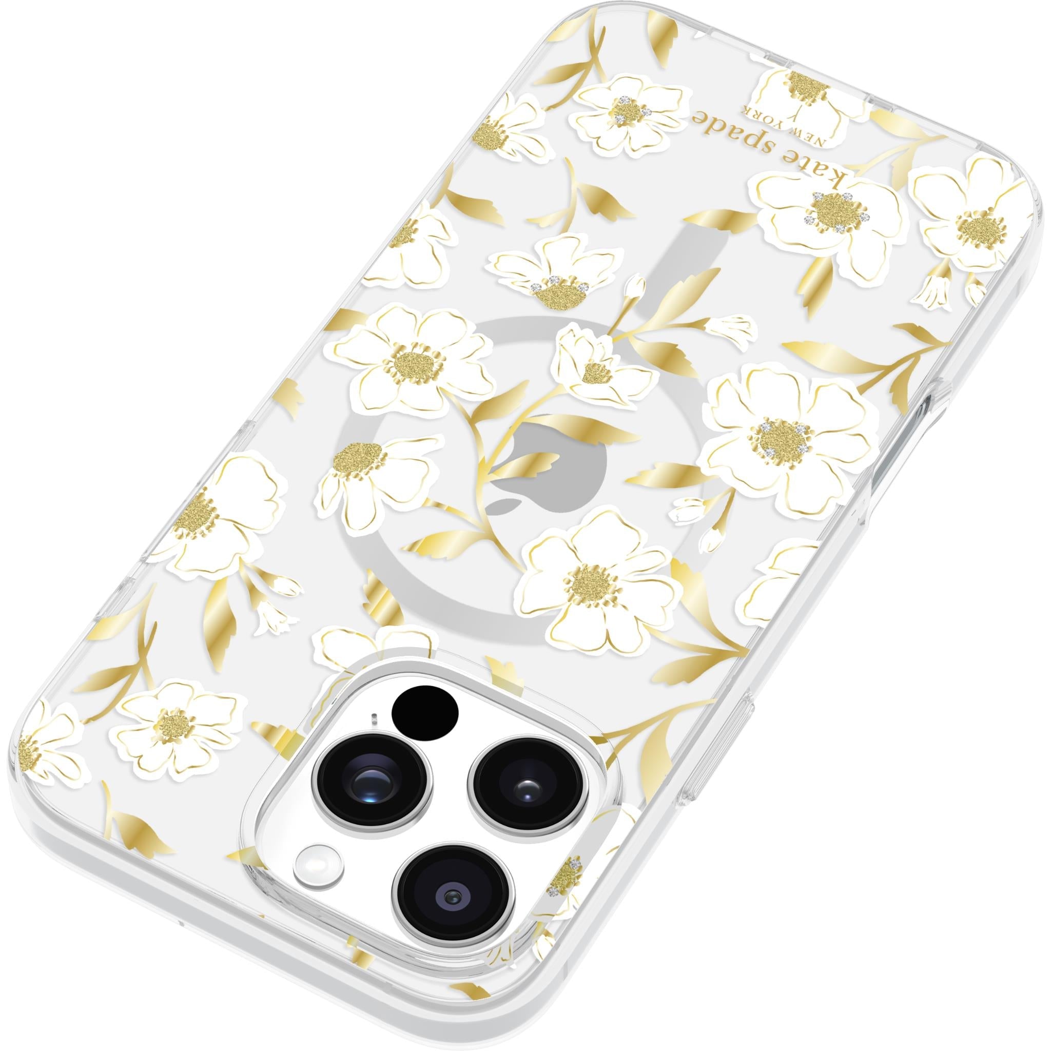 kate spade new york Protective MagSafe Case for iPhone 16 Pro Max (Sunshine Floral)