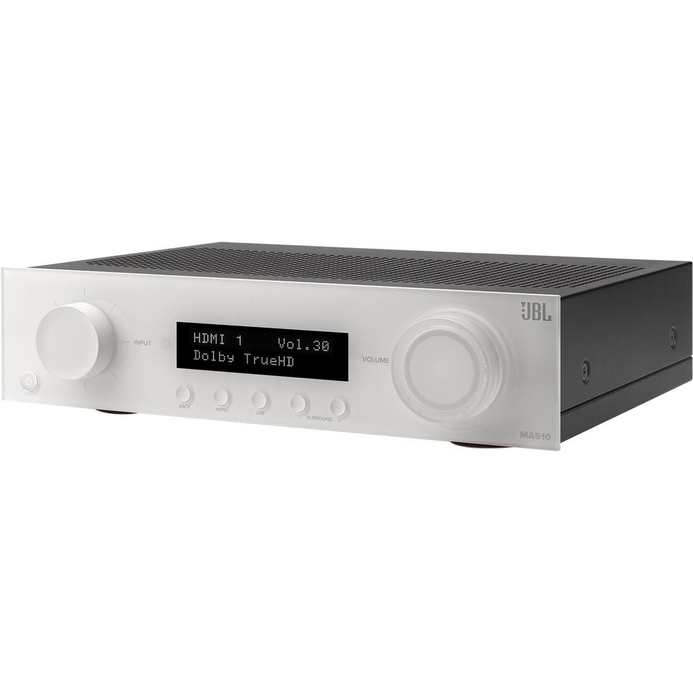 JBL MA510 5.2 Channel 8K AV Receiver (White)