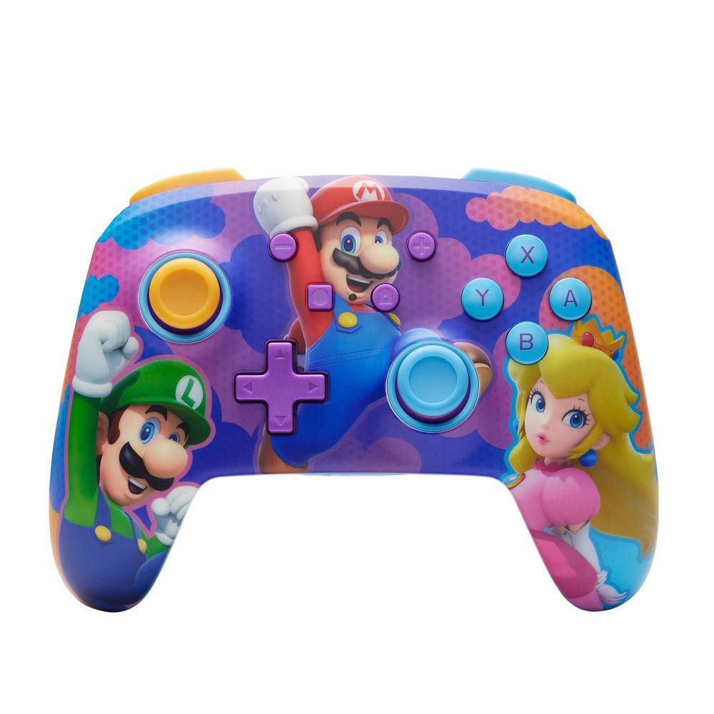 PowerA Enhanced Wireless Controller for Nintendo Switch (Colour Splash Heroes)
