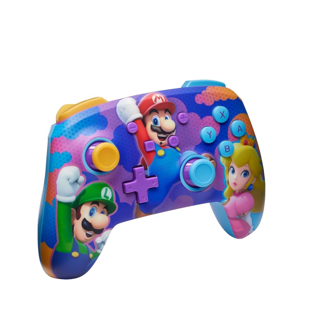 PowerA Enhanced Wireless Controller for Nintendo Switch (Colour Splash Heroes)