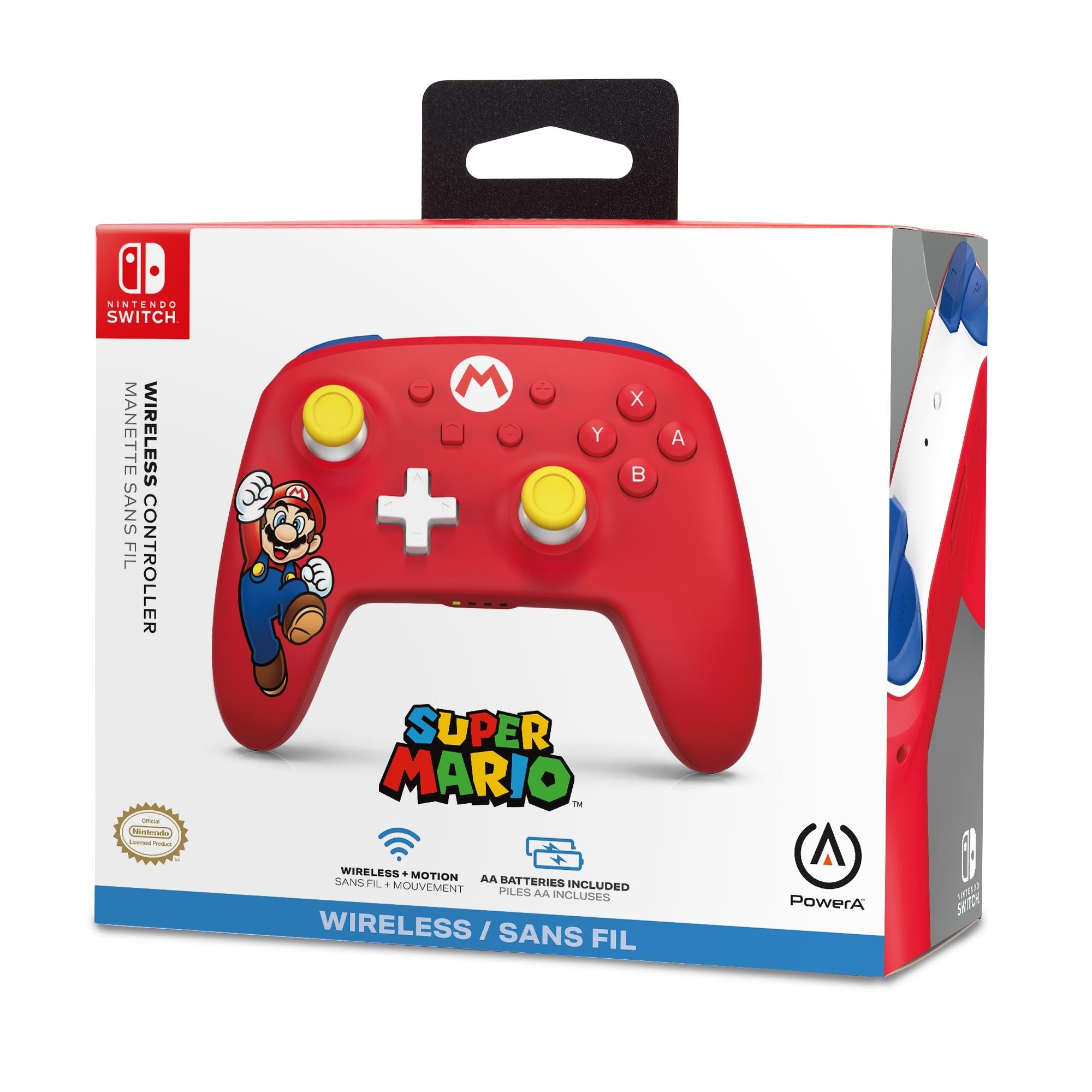 PowerA Wireless Controller for Nintendo Switch (Mario Joy)