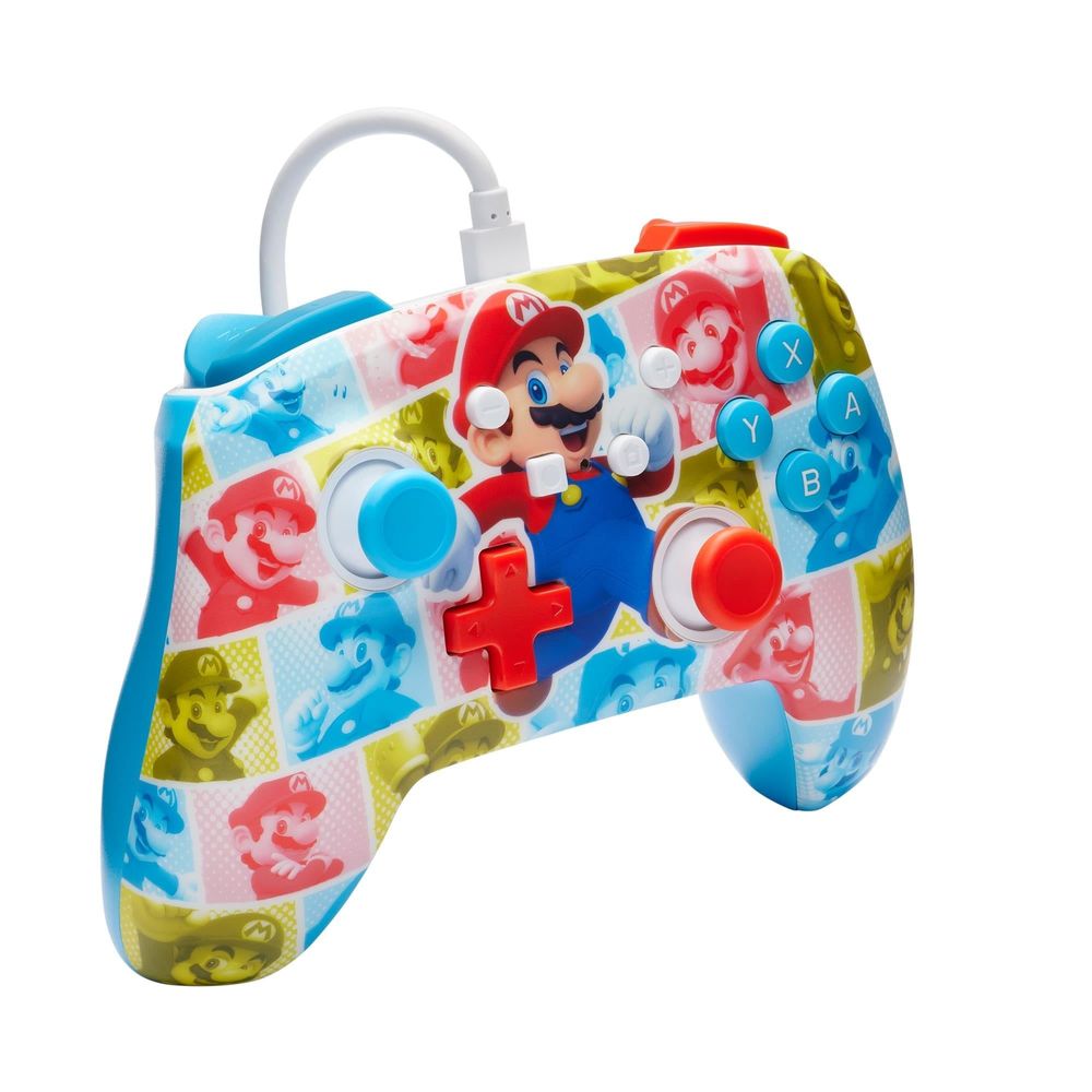 PowerA Enhanced Wired Controller for Nintendo Switch (Mario Hero Reel)