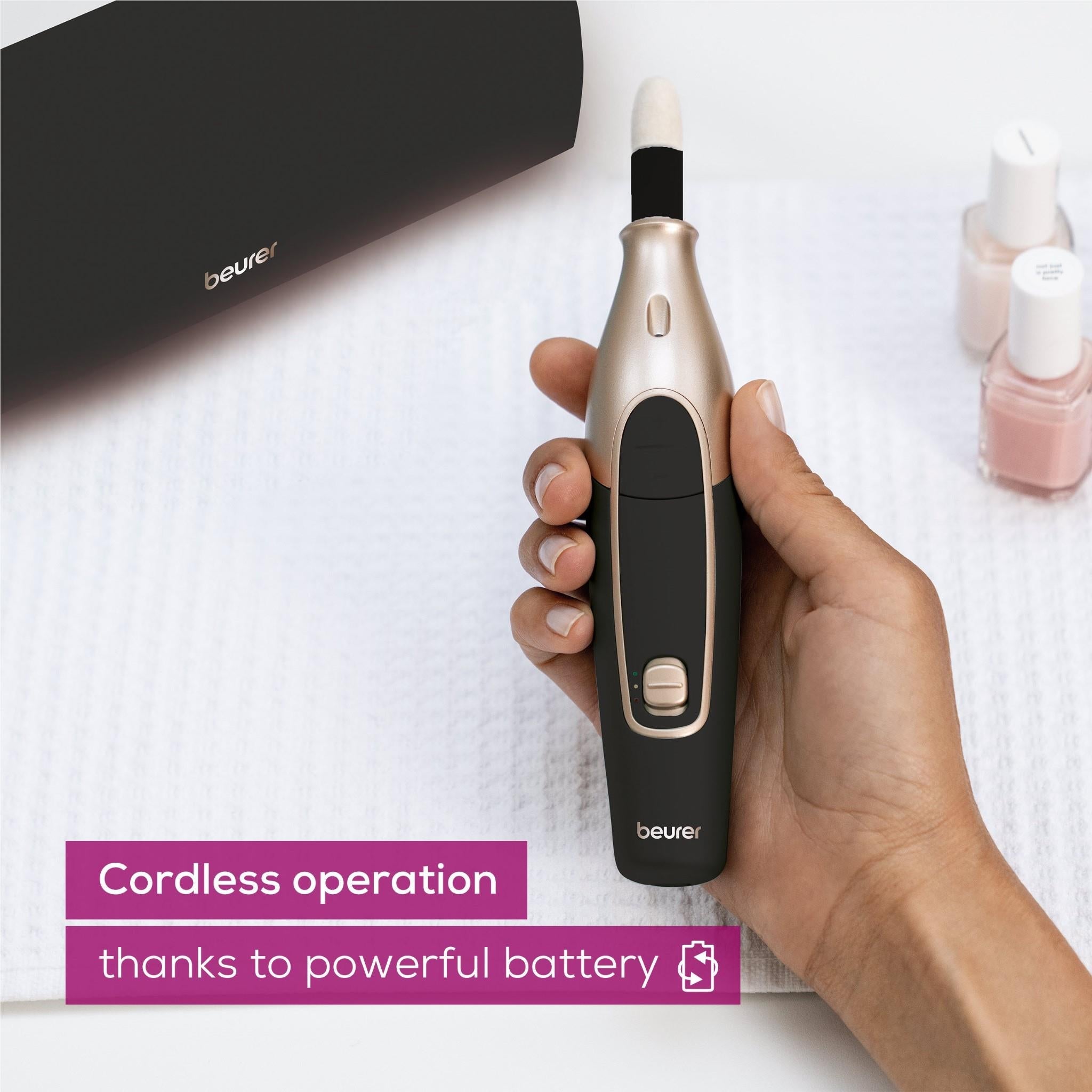 Beurer MP84SE Special Edition Manicure/Pedicure Set with Charging & Storage Case