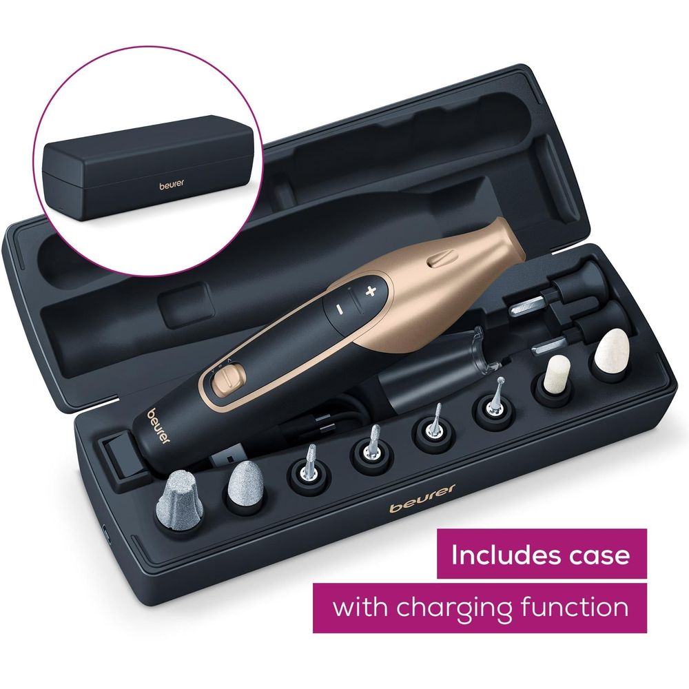 Beurer MP84SE Special Edition Manicure/Pedicure Set with Charging & Storage Case