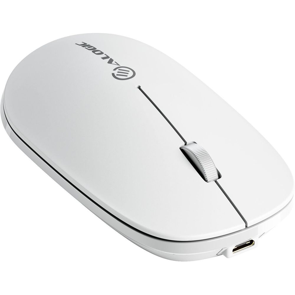 ALOGIC Echelon USB-C Rechargeable Wireless Mouse (White)