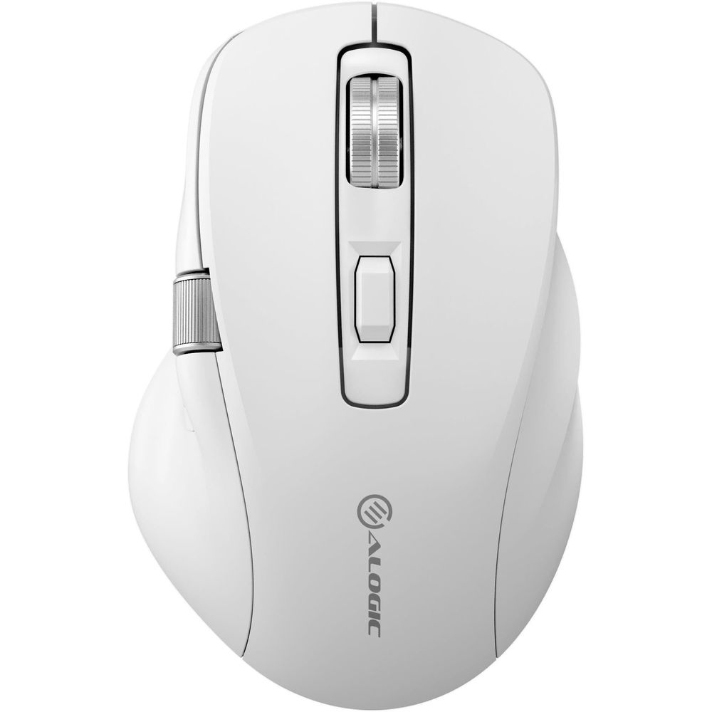 ALOGIC Apex Bluetooth USB-C 7 Keys Programmable Mouse (White)