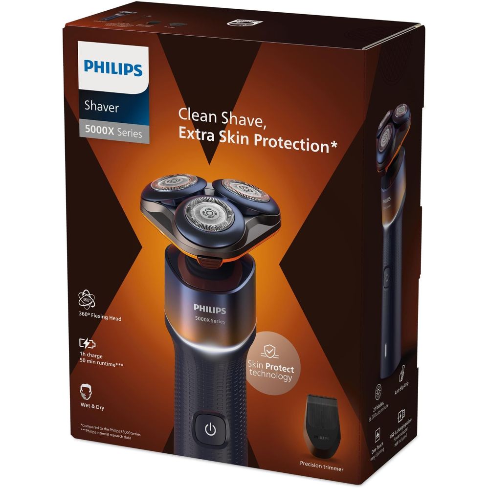 Philips Shaver 5000X Series Wet & Dry Electric Shaver