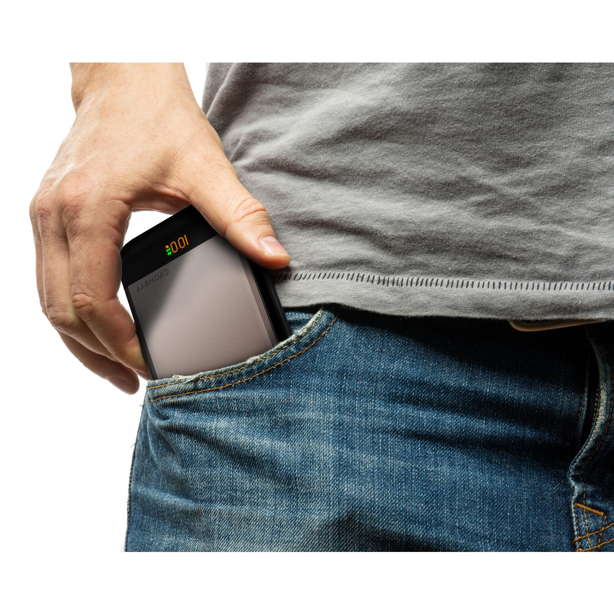 Cygnett MagSlim Magnetic Wireless Power Bank [5K] (Champagne)