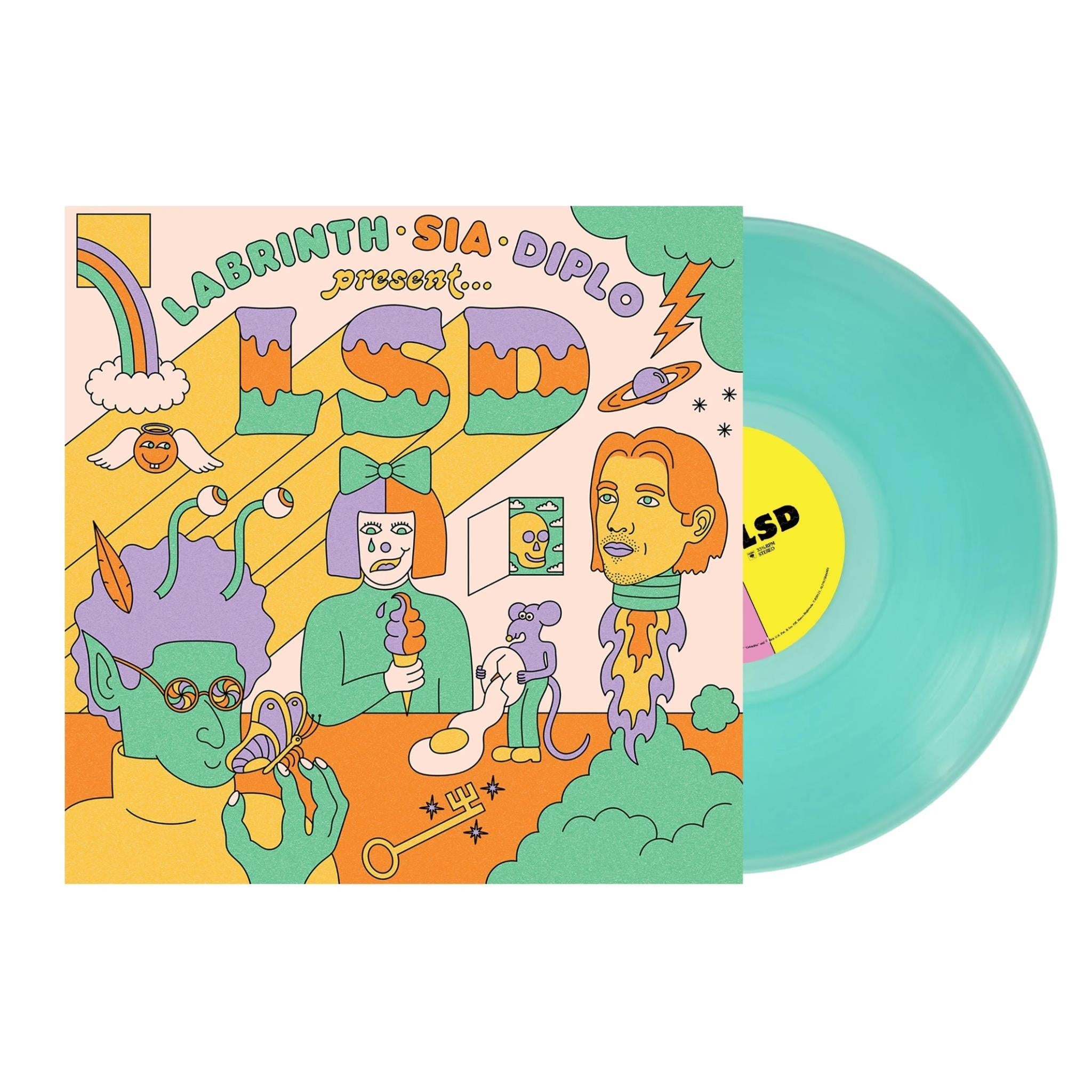 Labrinth, Sia & Diplo Present... Lsd (5th Anniversary Edition) (Green Vinyl) - By: Labrinth, Sia, Diplo