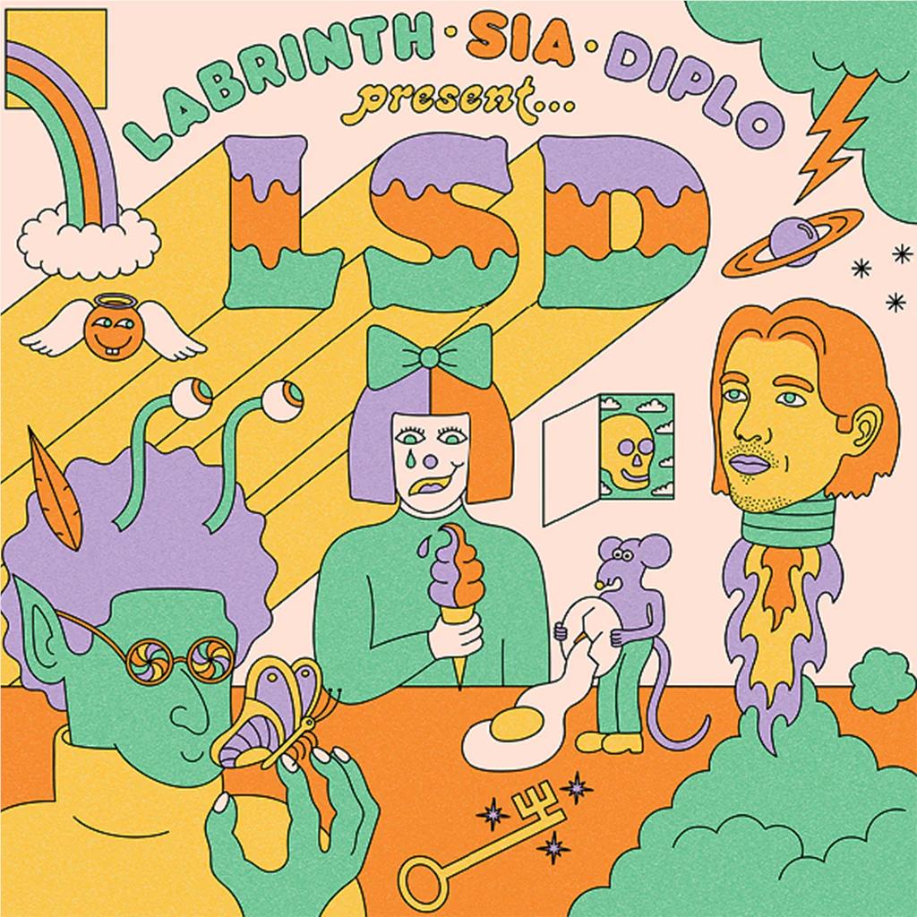 Labrinth, Sia & Diplo Present... Lsd (5th Anniversary Edition) (Green Vinyl) - By: Labrinth, Sia, Diplo