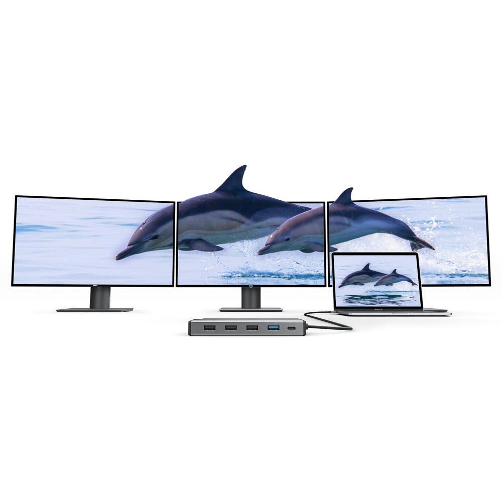ALOGIC DV3 V2 Universal 12-in-1 Triple Display Mini Dock