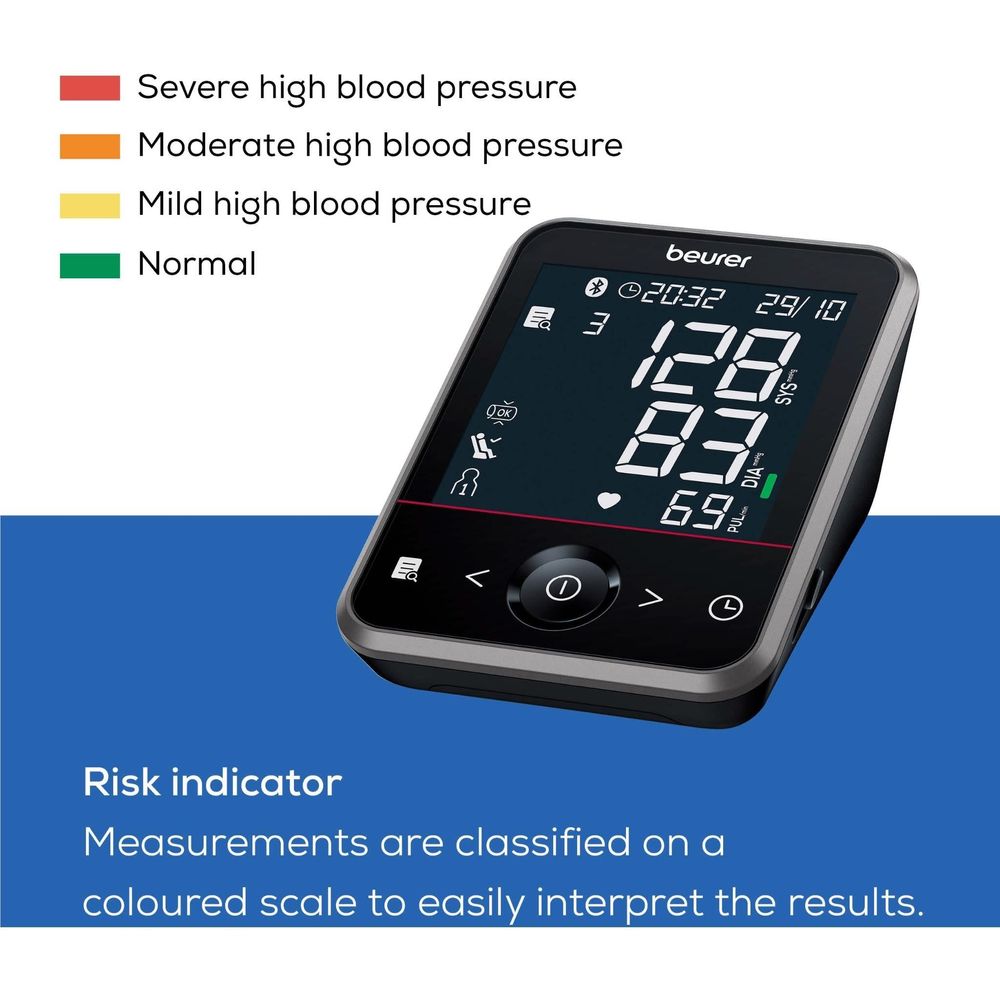 Beurer Bluetooth Upper Arm Blood Pressure Monitor