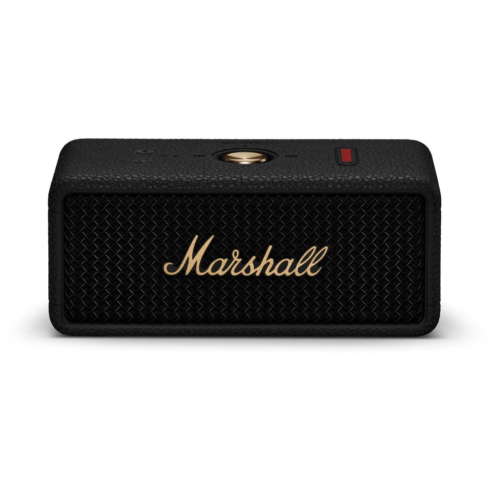 Marshal Emberton III Portable Bluetooth Speaker (Black & Brass)