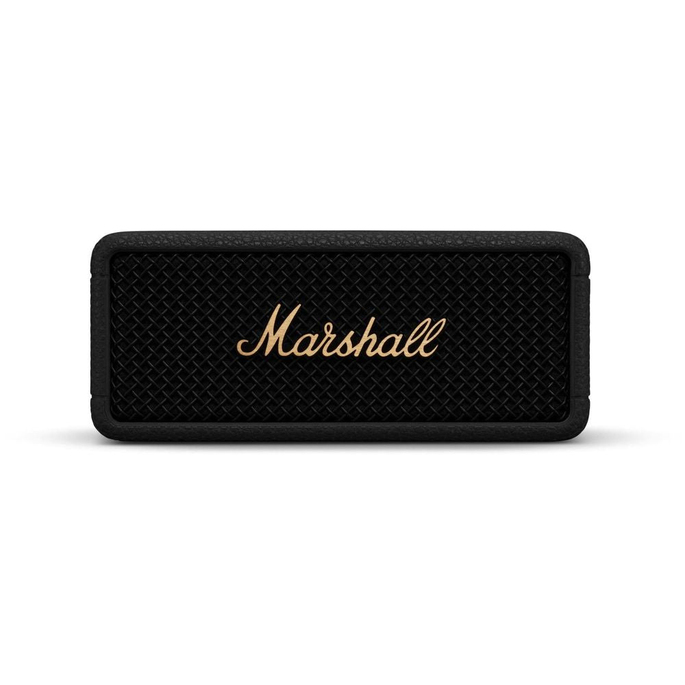 Marshal Emberton III Portable Bluetooth Speaker (Black & Brass)
