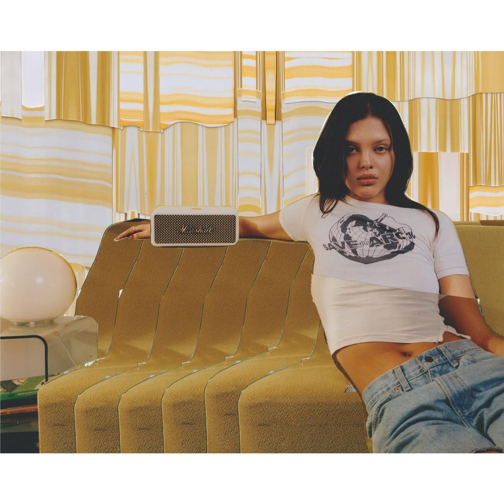 Marshal Emberton III Portable Bluetooth Speaker (Cream)