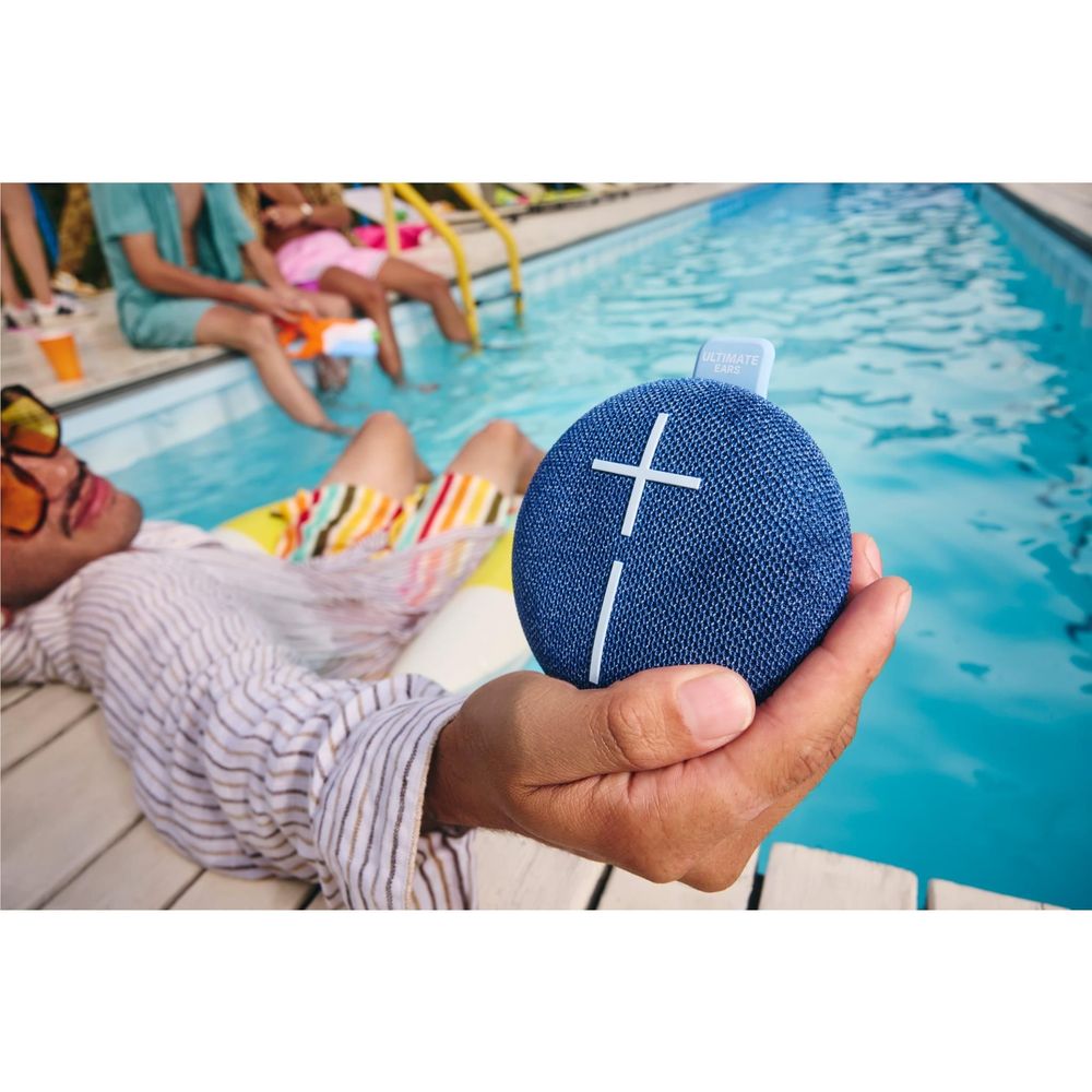 Ultimate Ears MINIROLL Portable Bluetooth Speaker (Blue)