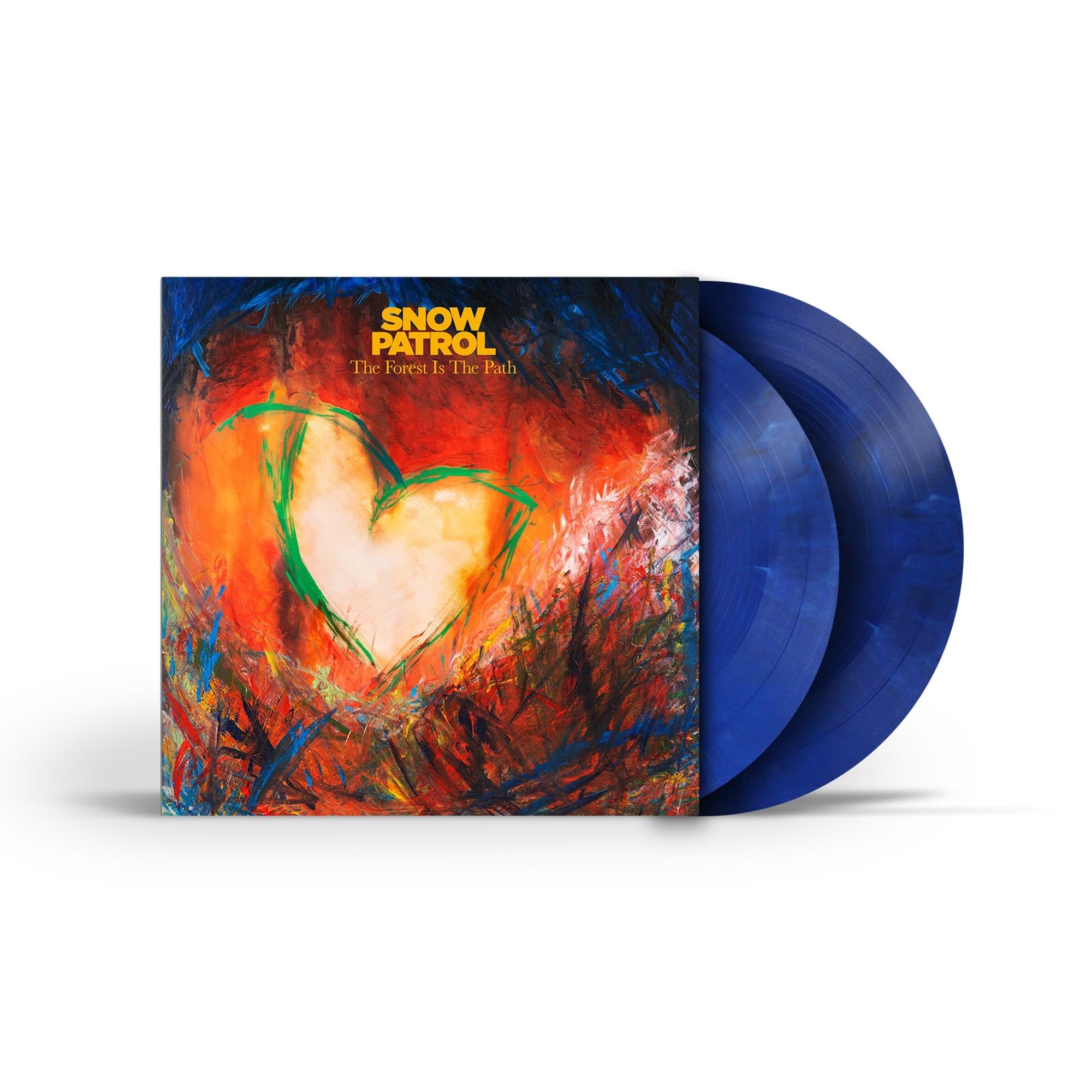 The Forest Is The Path (Blue Marbled Vinyl) - By: Snow Patrol