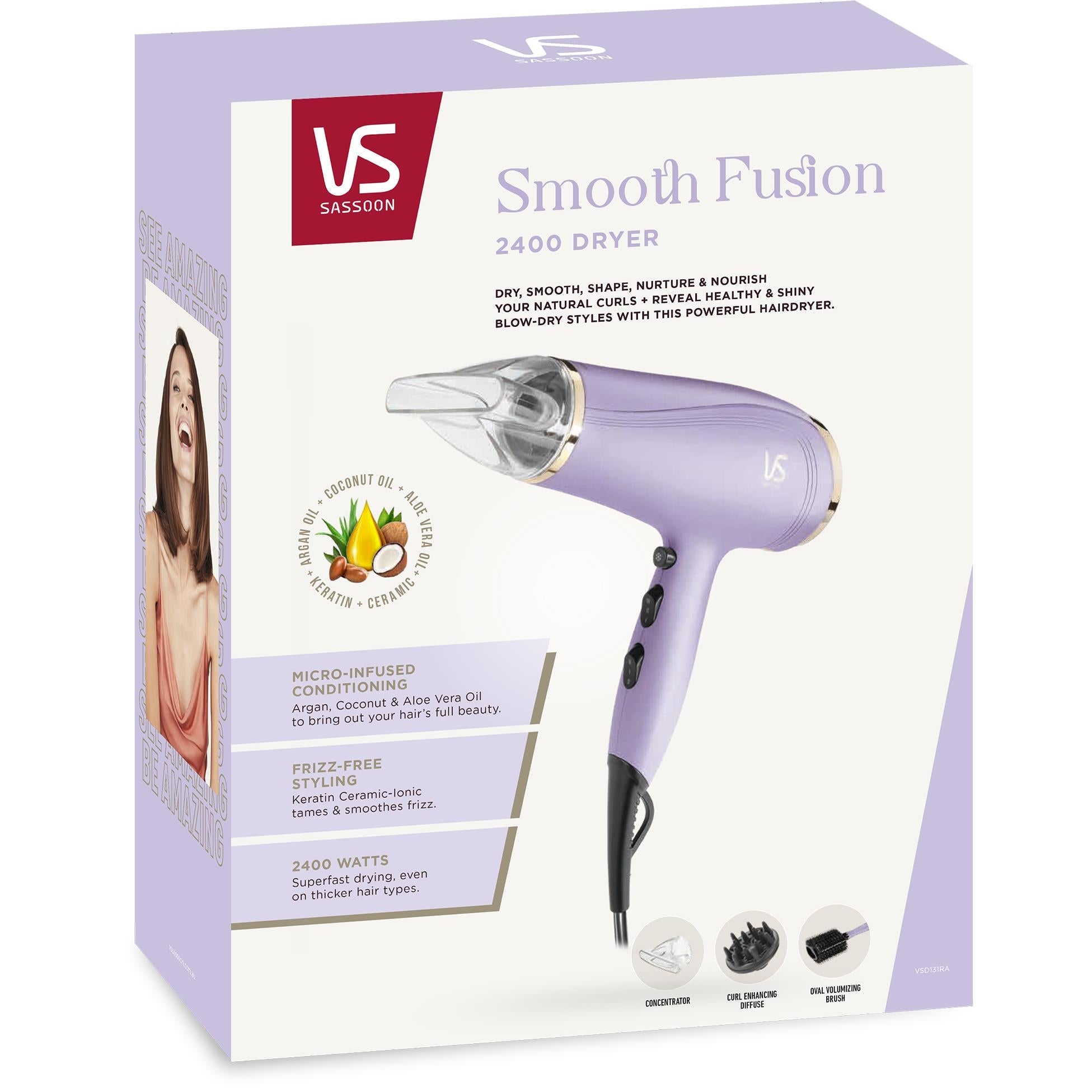 VS Sasson Smooth Fusion 2400 Hair Dryer