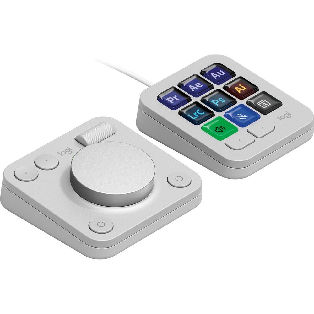 Logitech MX Creative Console (Pale Grey)