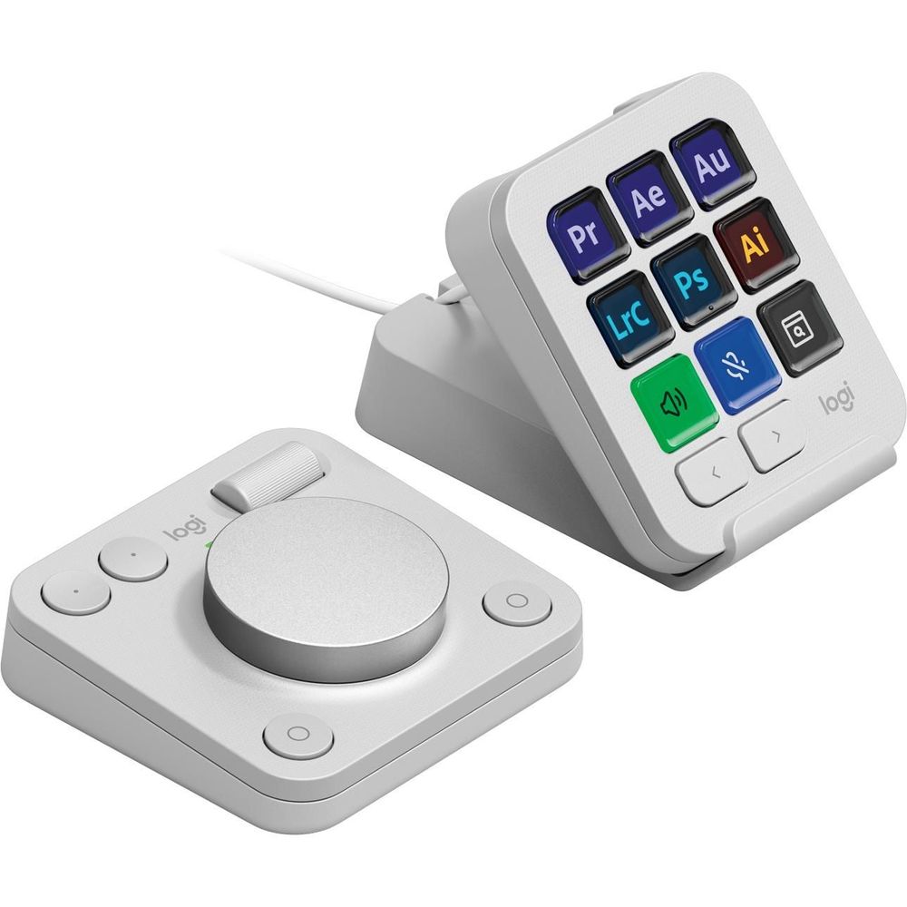 Logitech MX Creative Console (Pale Grey)