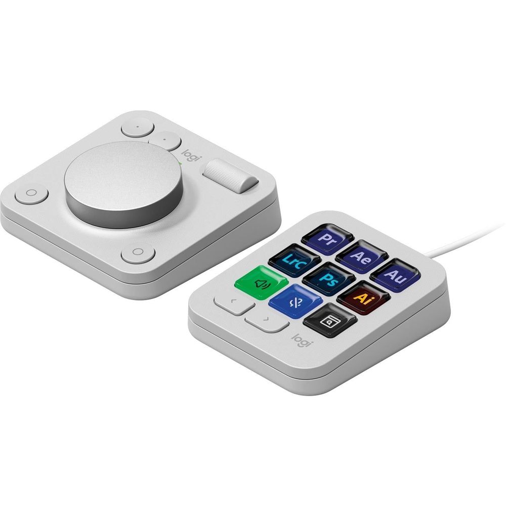 Logitech MX Creative Console (Pale Grey)