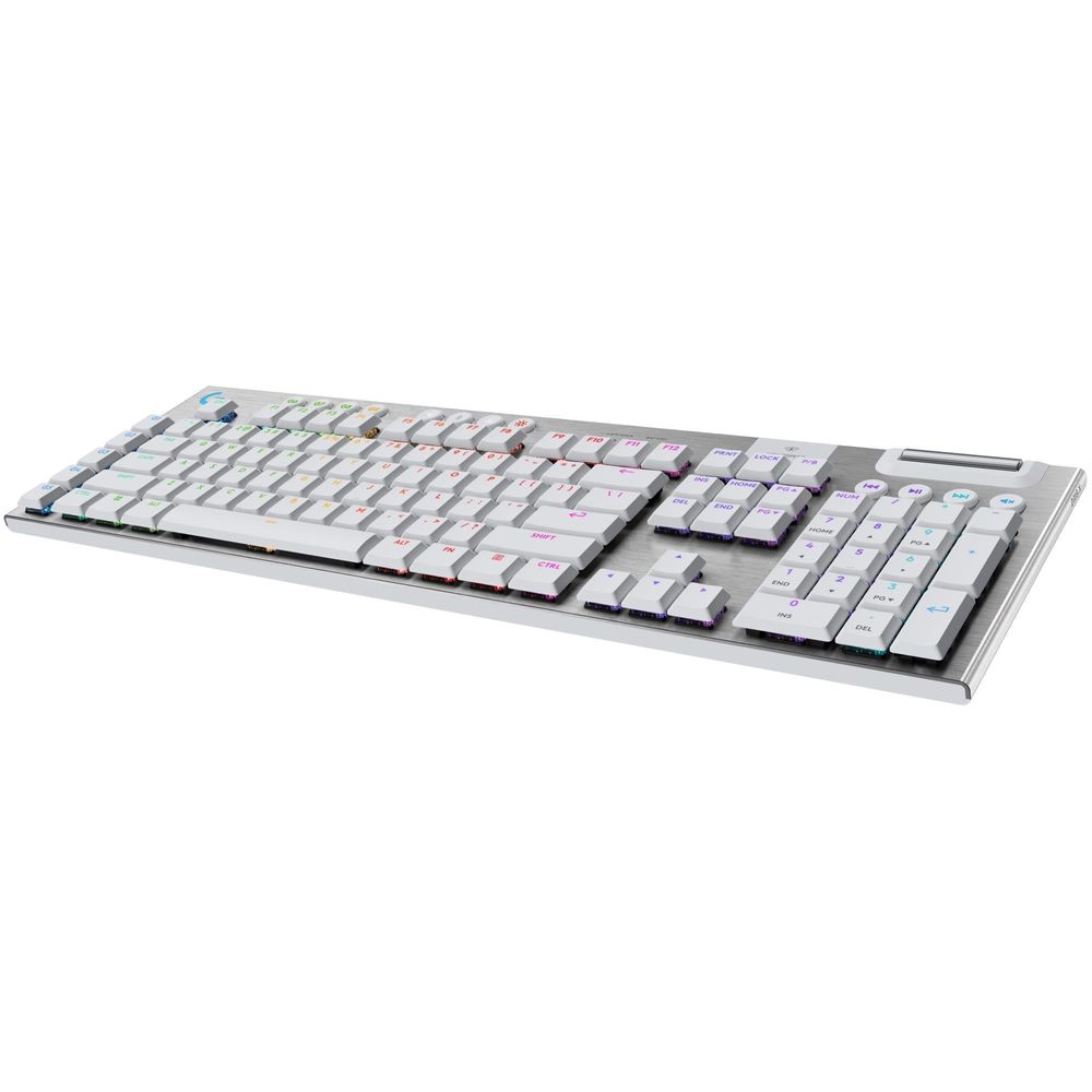 Logitech G915 X LIGHTSPEED Low-Profile Wireless Gaming Keyboard (White)