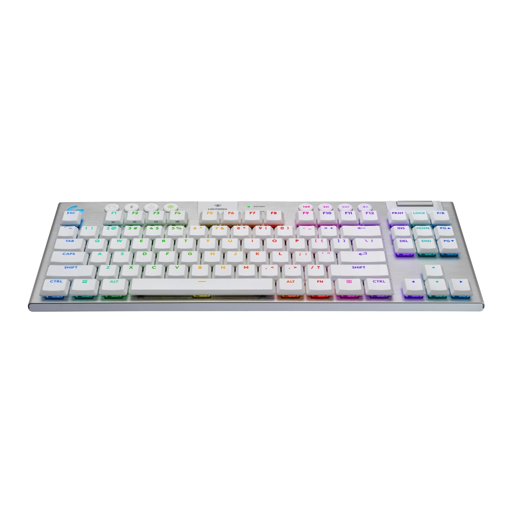 Logitech G915 X LIGHTSPEED TKL Low-Profile Wireless Gaming Keyboard (White)