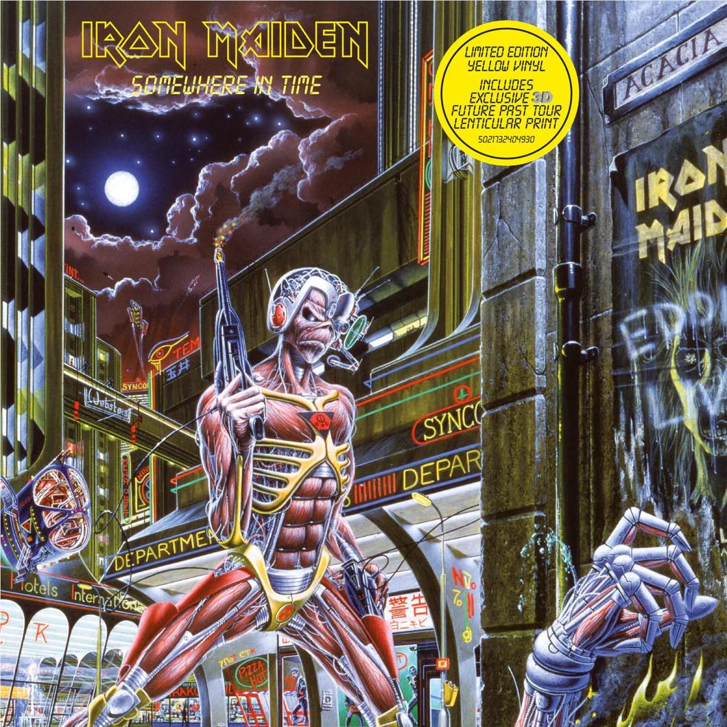 Somewhere In Time (Yellow Vinyl) - By: Iron Maiden