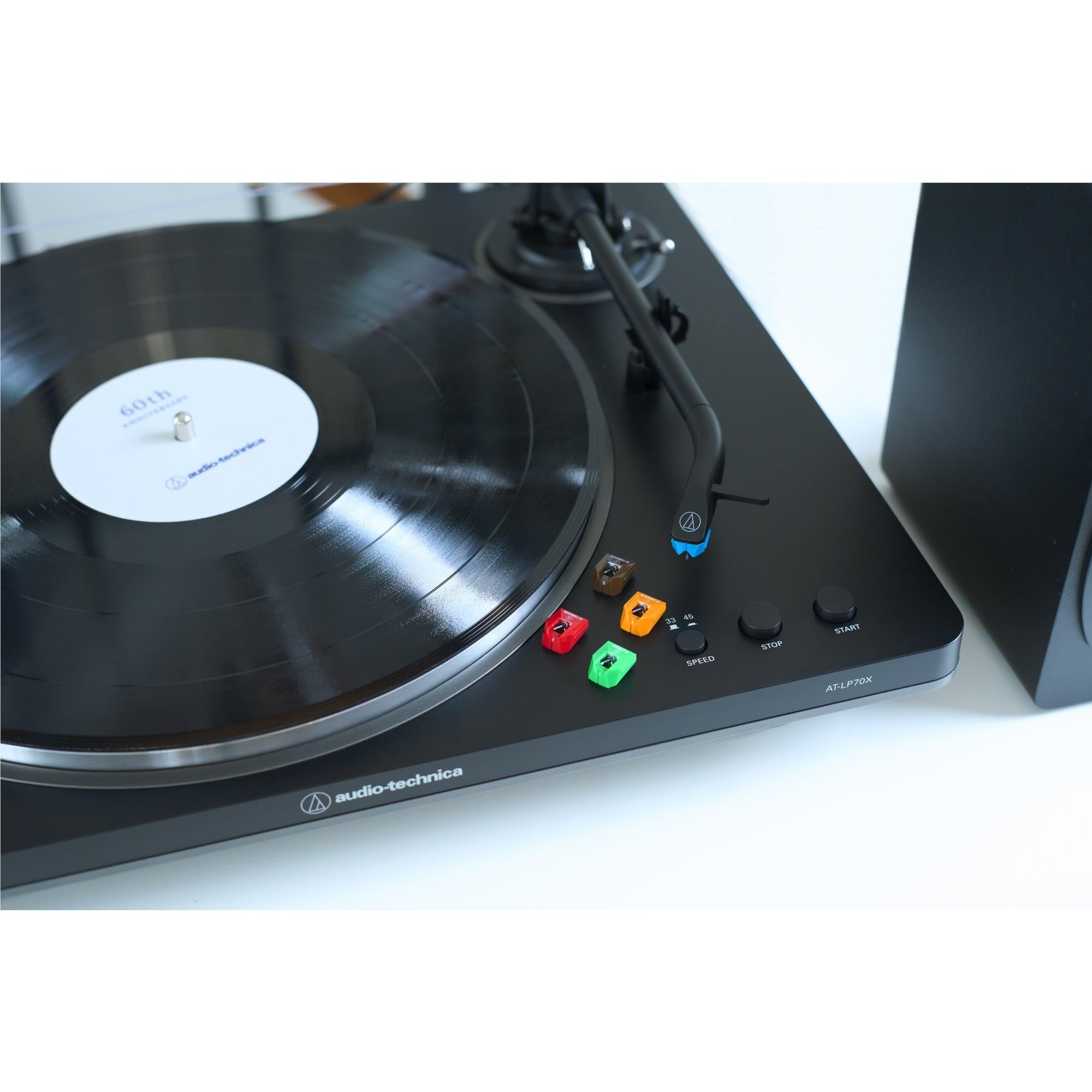 Audio Technica LP70X-BZ Automatic Belt-Drive Turntable