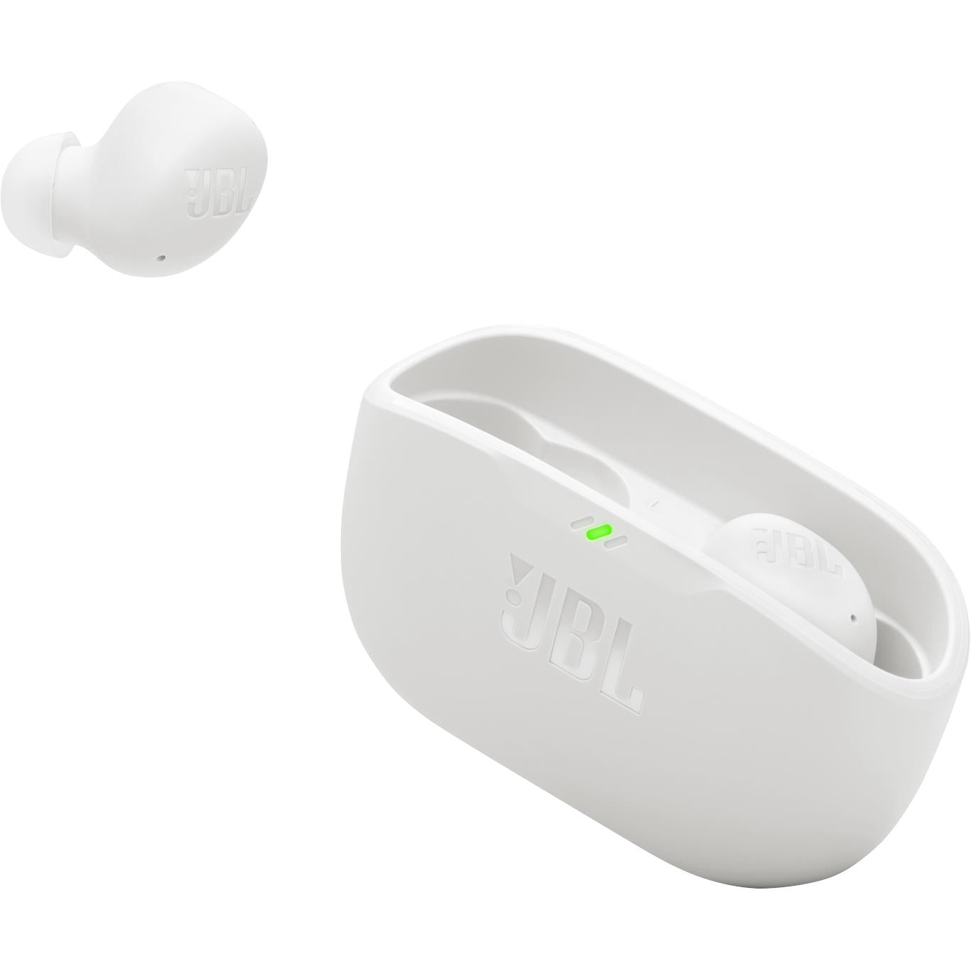 JBL Wave Buds 2 Noise Cancelling Earbuds (White)