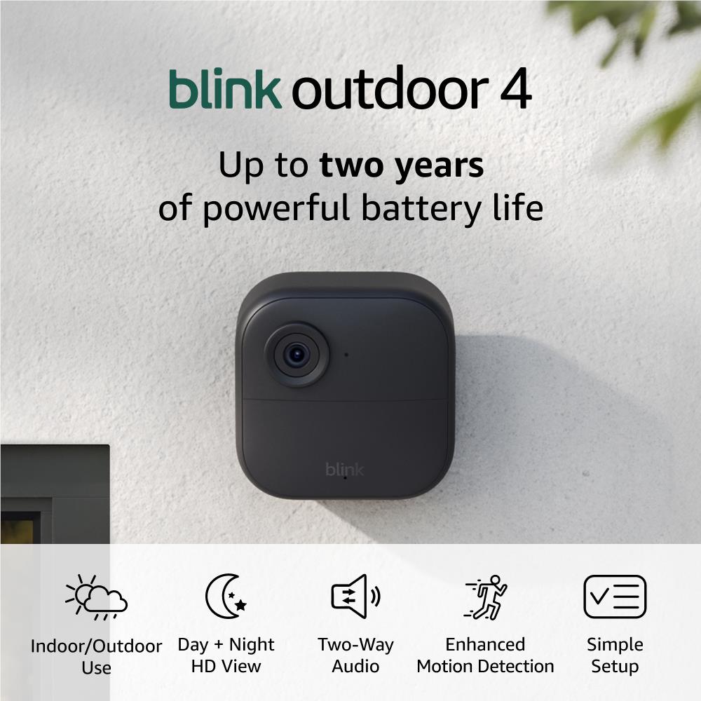 Blink Outdoor 4 Wireless Security Camera [Add on]