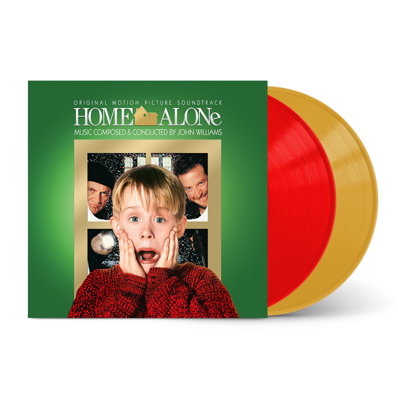 Home Alone: Original Motion Picture Soundtrack (Red & Gold Vinyl) - By: John Williams