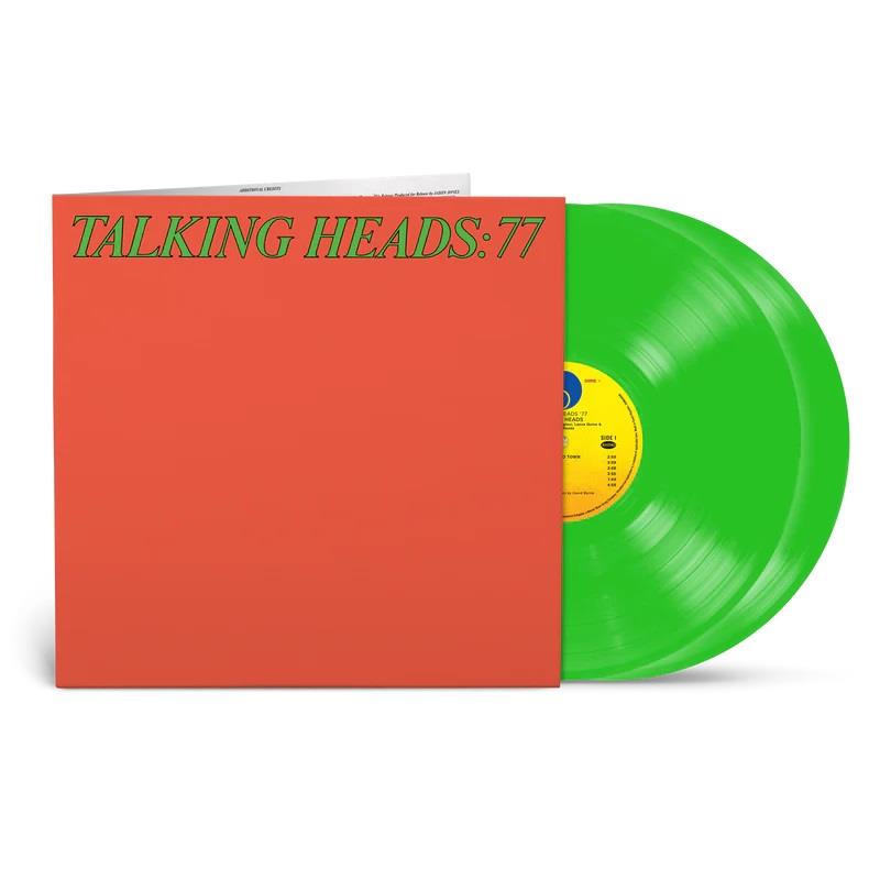 Talking Heads: 77 (Deluxe Edition Green Vinyl) - By: Talking Heads