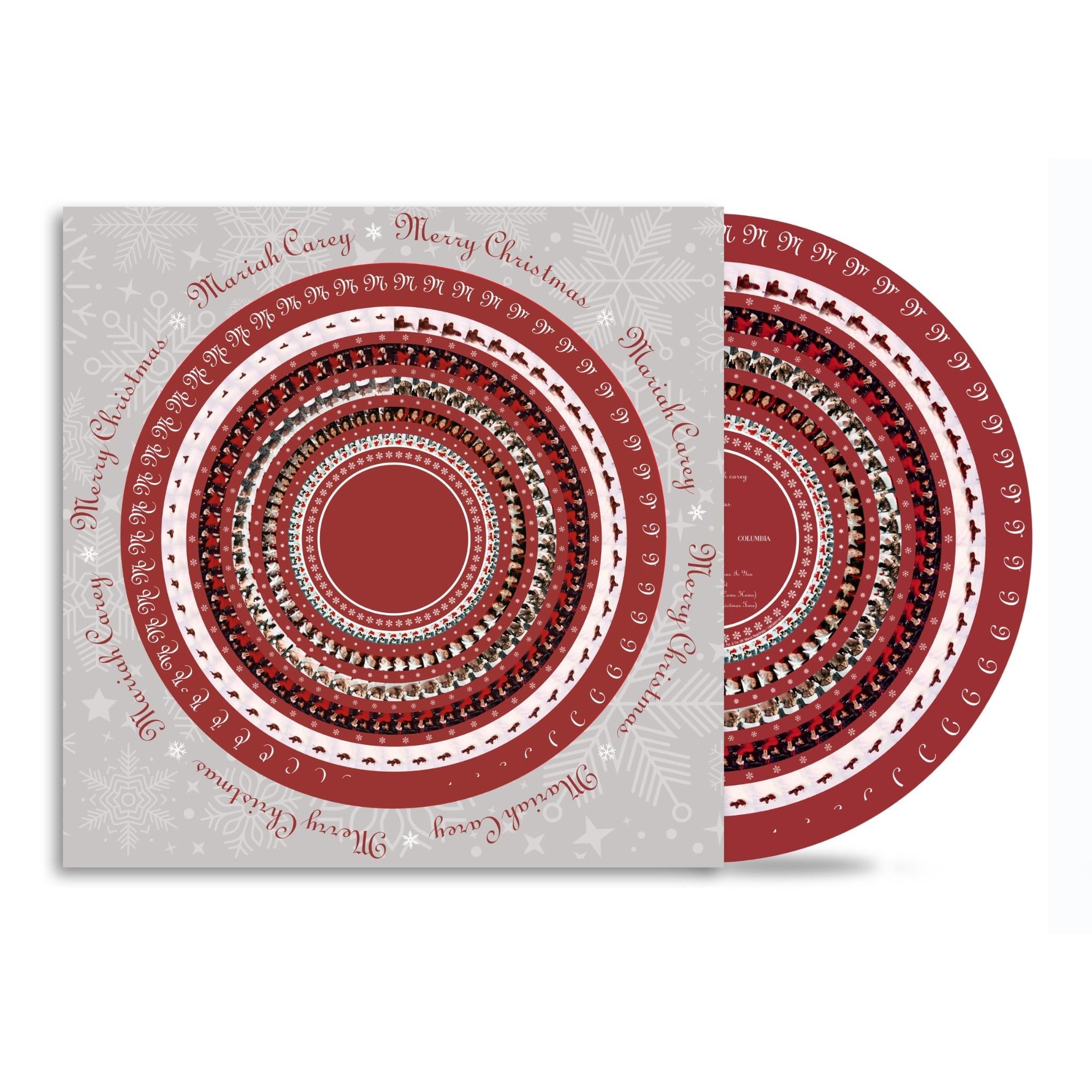 Merry Christmas (30th Anniversary Zoetrope Vinyl) - By: Mariah Carey