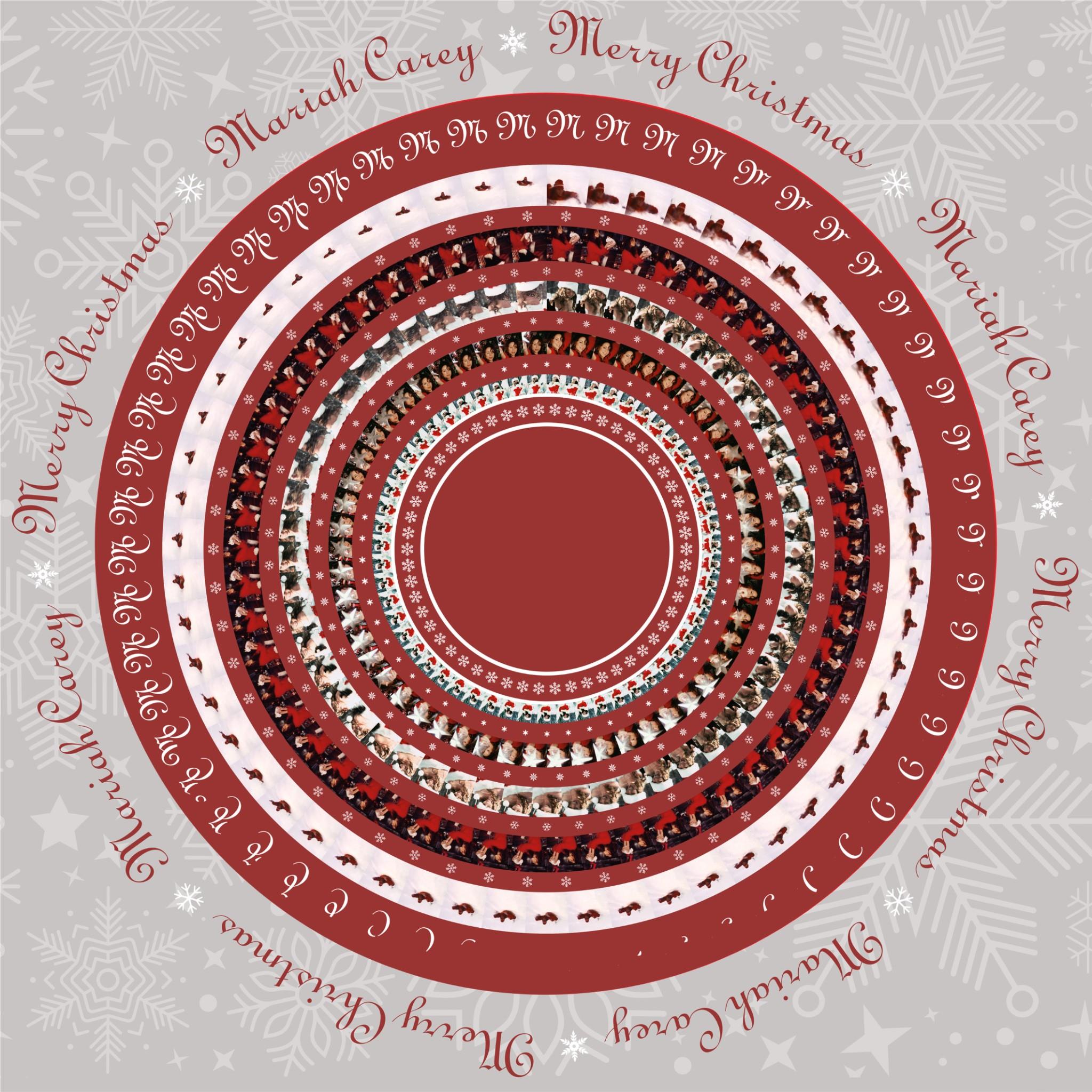Merry Christmas (30th Anniversary Zoetrope Vinyl) - By: Mariah Carey
