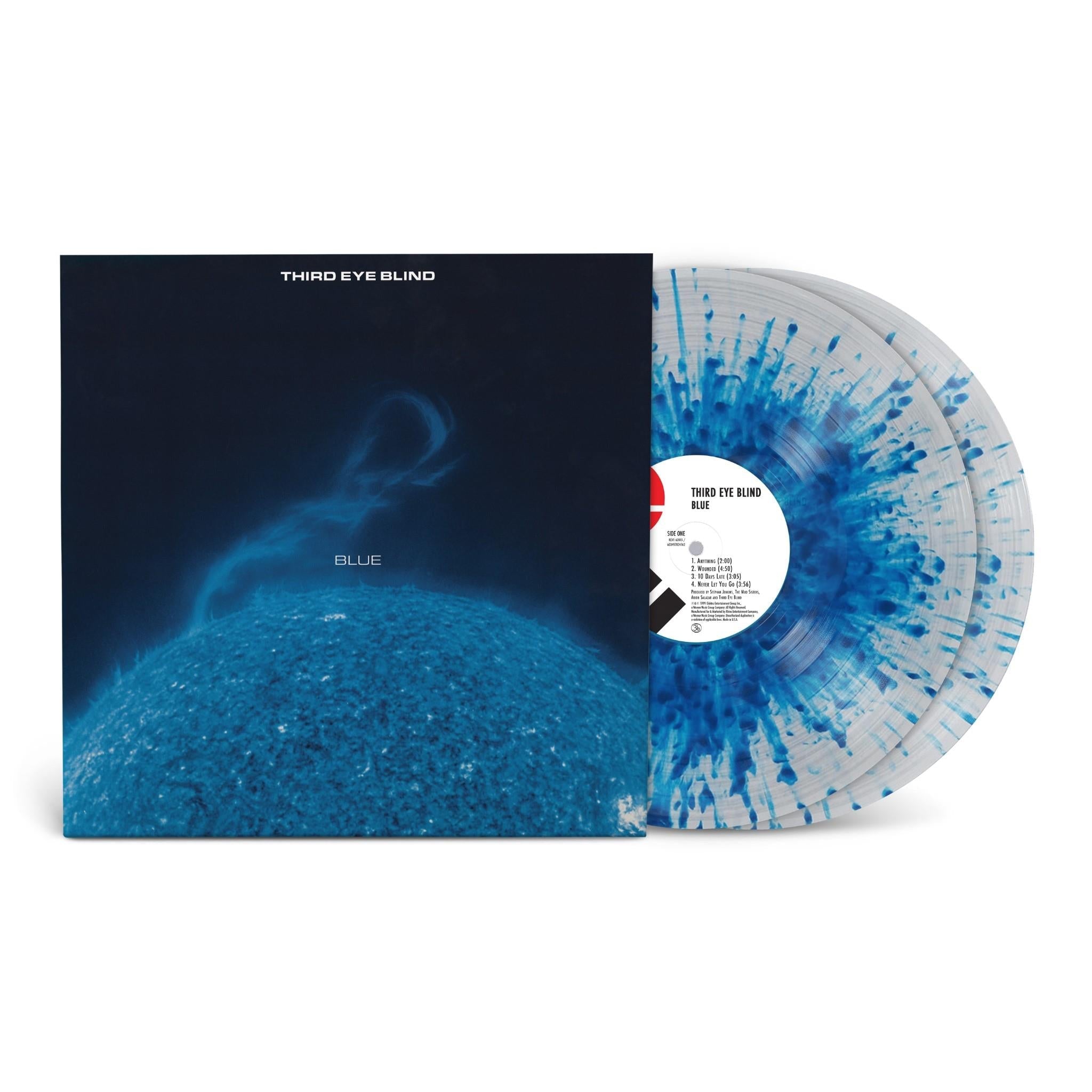 Blue (Clear Blue Splatter Vinyl) - By: Third Eye Blind