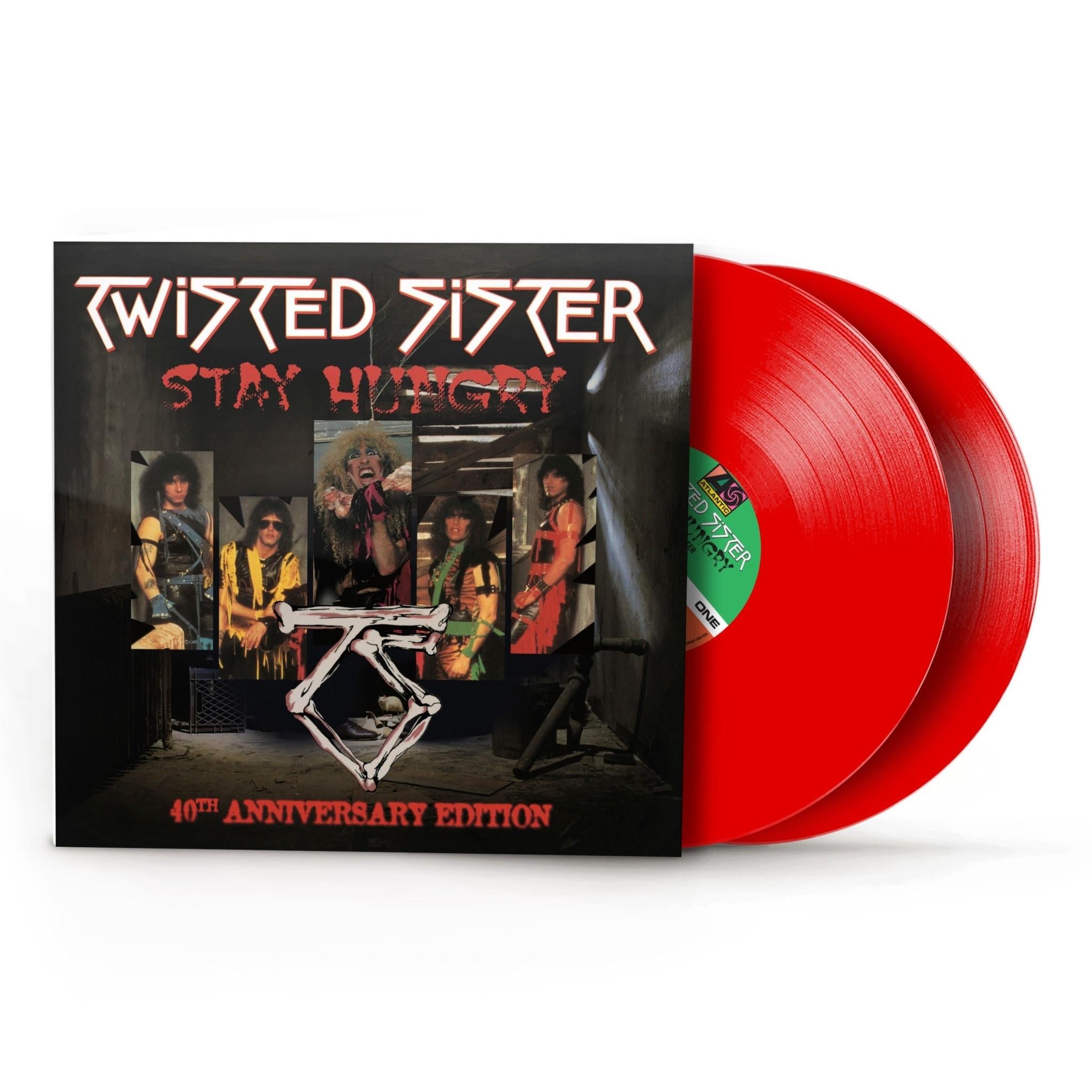 Stay Hungry (40th Anniversary Edition) (Red Vinyl) - By: Twisted Sister