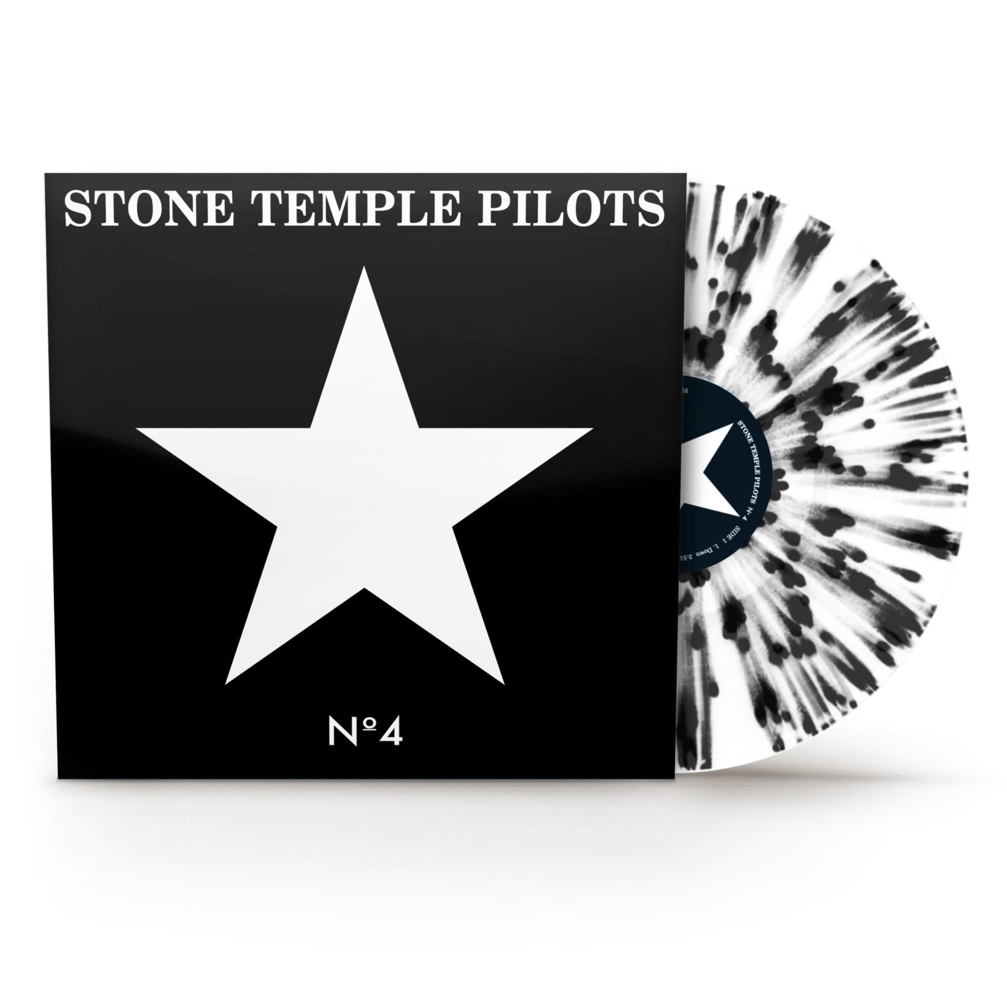No. 4 (Black And White Splatter Vinyl) - By:Stone Temple Pilots