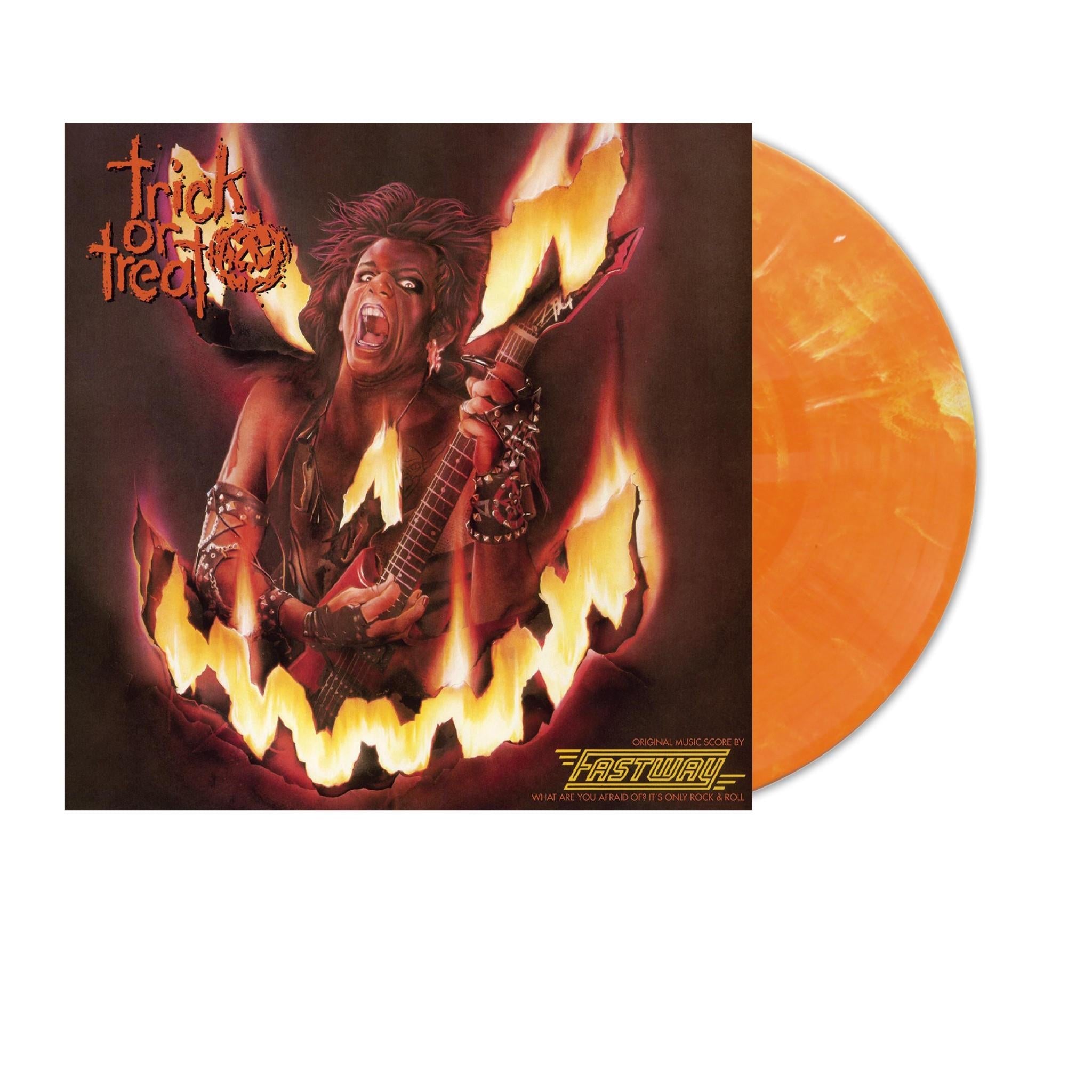 Trick or Treat (Pumpkin Orange with Electric Swirl Vinyl) - By: Fastway