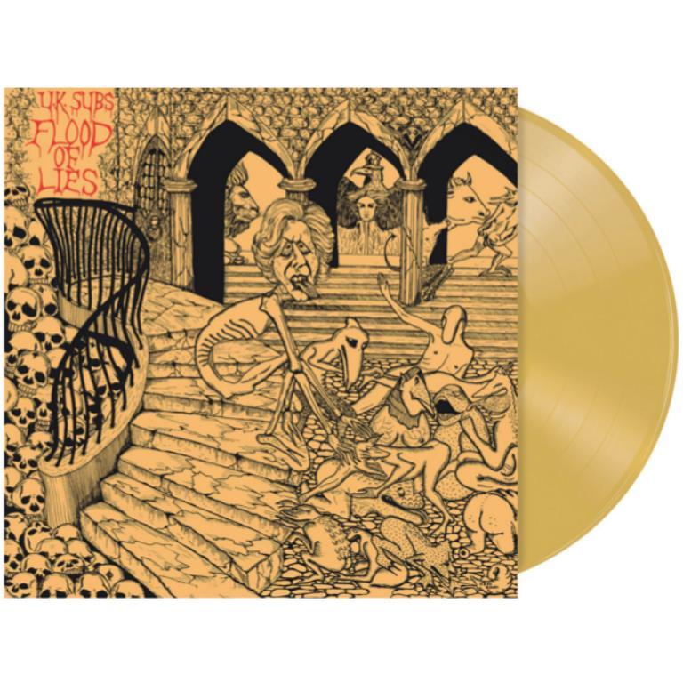 Flood Of Lies (Gold Vinyl) - By: Uk Subs