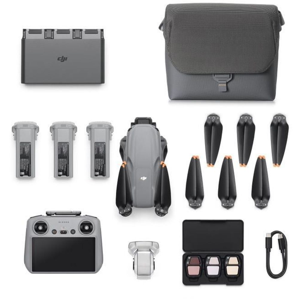 DJI Air 3S Dual Camera Drone Fly More Combo (DJI RC 2)