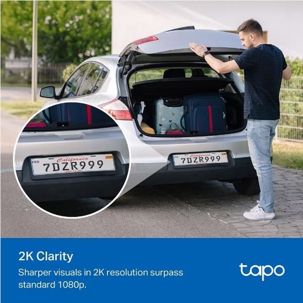 Tapo C410 Solar-Powered Security Camera Kit (3-Pack)