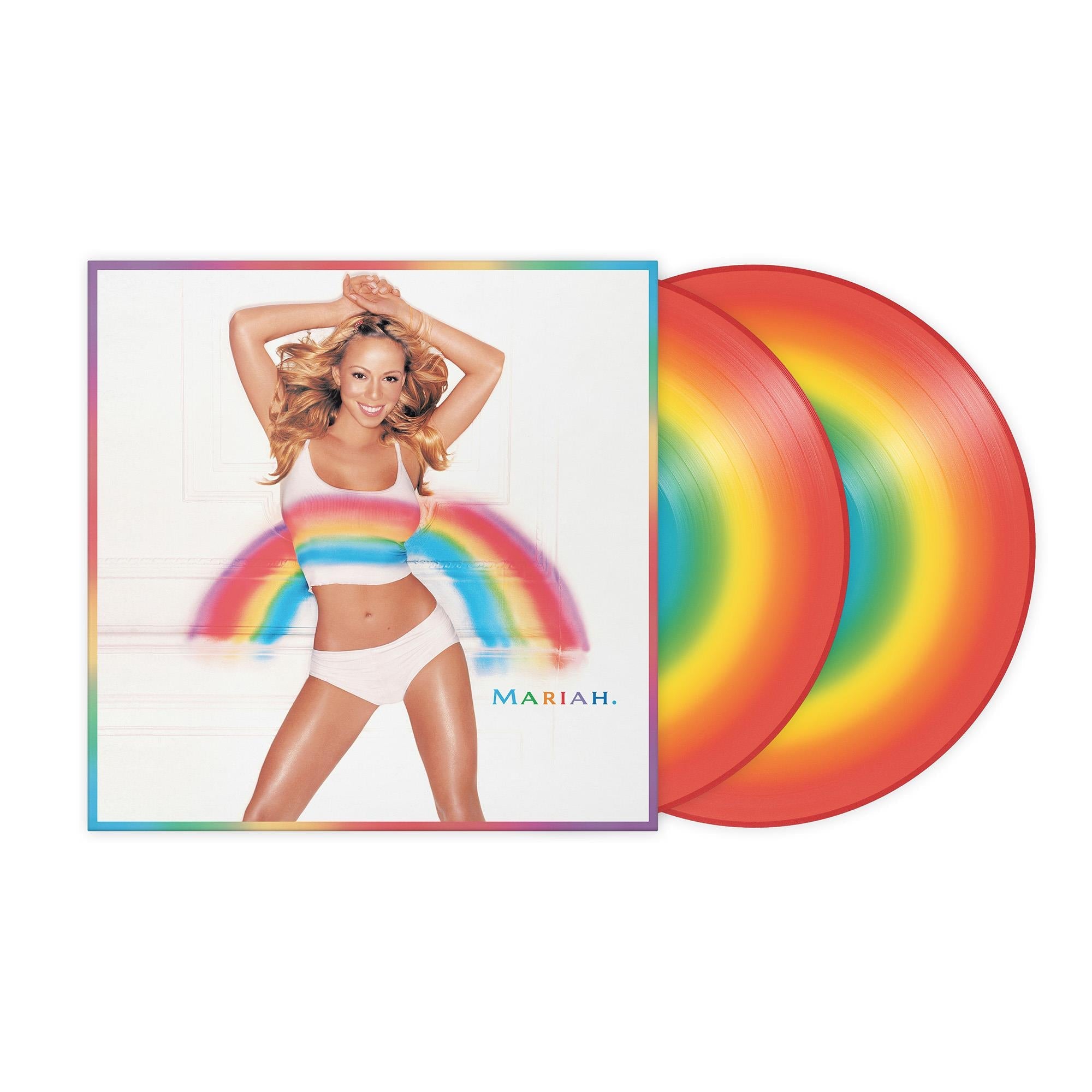 Rainbow (25th Anniversary Expanded Edition Rainbow Coloured Vinyl) - By: Mariah Carey