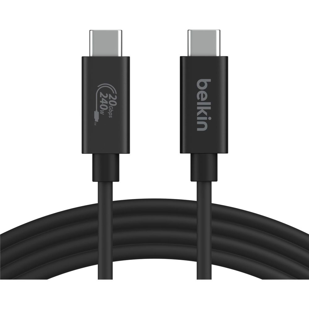 Belkin Connect USB4 Cable, 240W + 20Gbps (1.2m)
