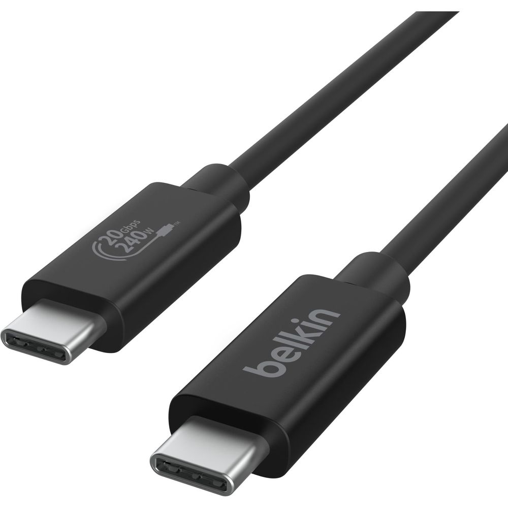 Belkin Connect USB4 Cable, 240W + 20Gbps (1.2m)