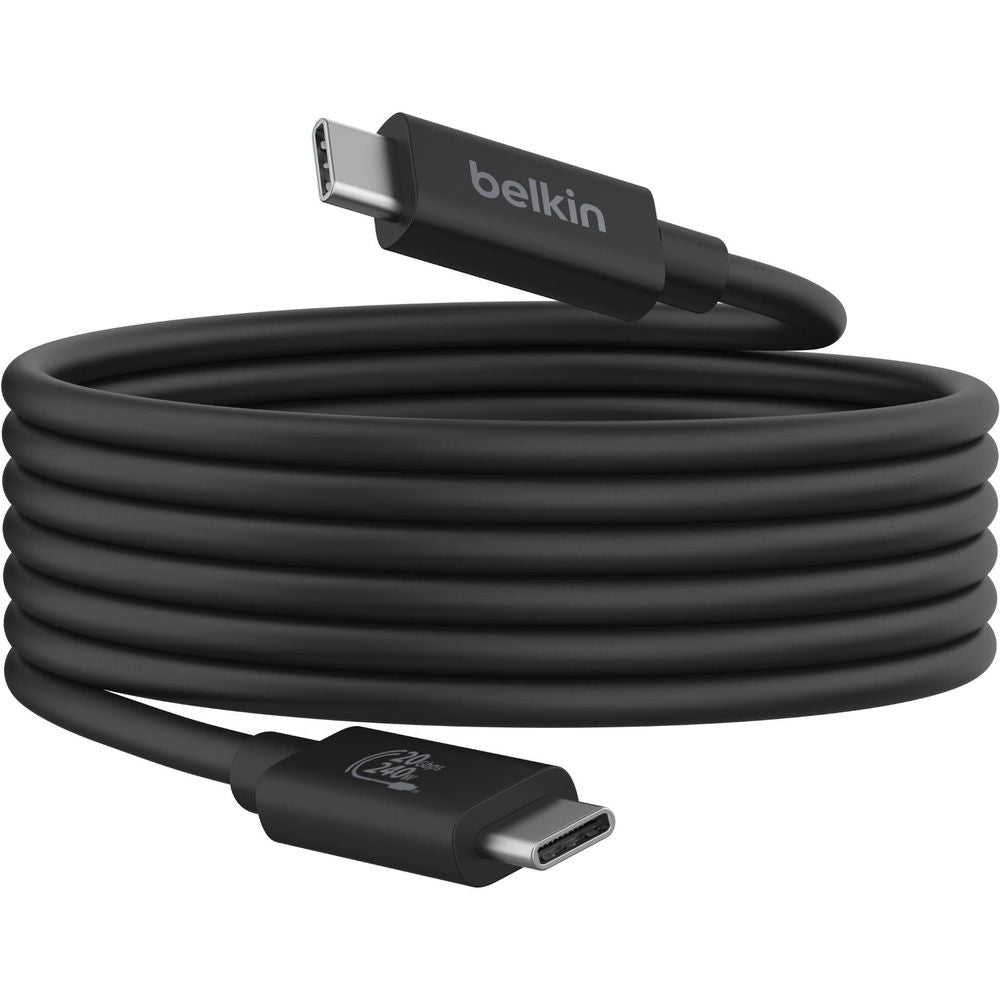 Belkin Connect USB4 Cable, 240W + 20Gbps (1.2m)
